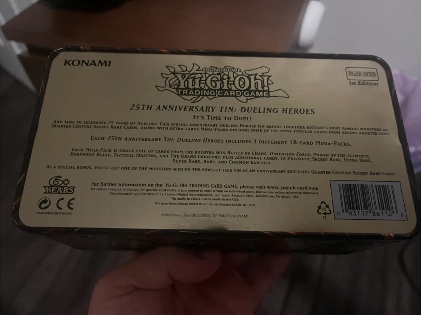 Lot of 262 Yu-Gi-Oh! Cards + 25th Anniversary Collector’s Tin image indicator(3)