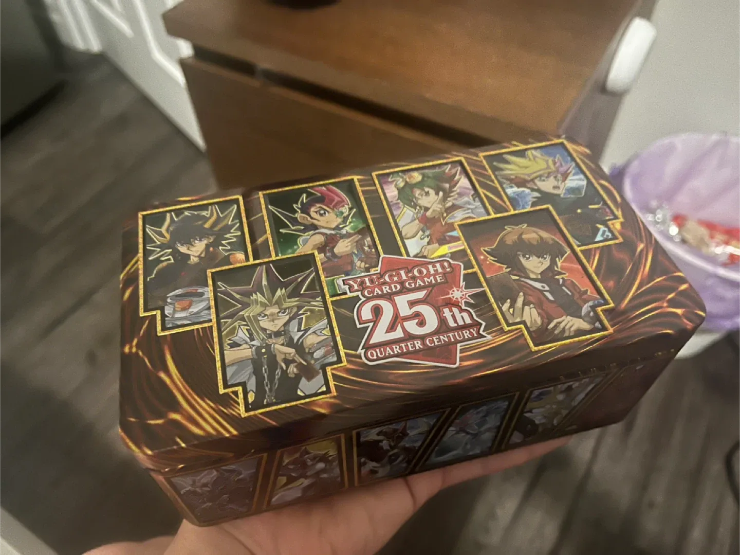 Lot of 262 Yu-Gi-Oh! Cards + 25th Anniversary Collector’s Tin image indicator(2)