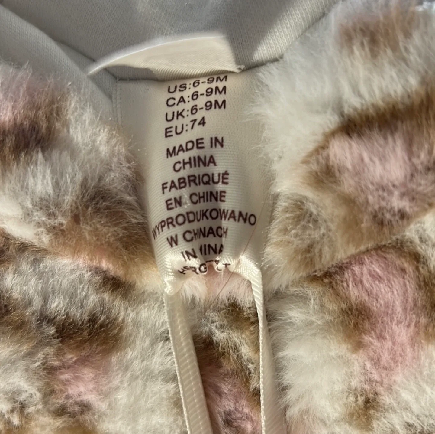 First Wish Baby Snowsuit 6-9 Months🥕 image indicator(3)