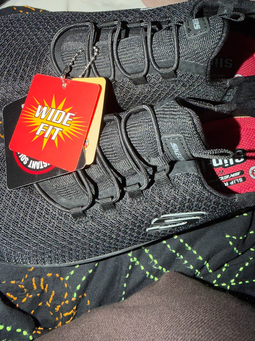 New Skechers Slip-ins Work Shoes, US 6 Wide Fit - photo 2