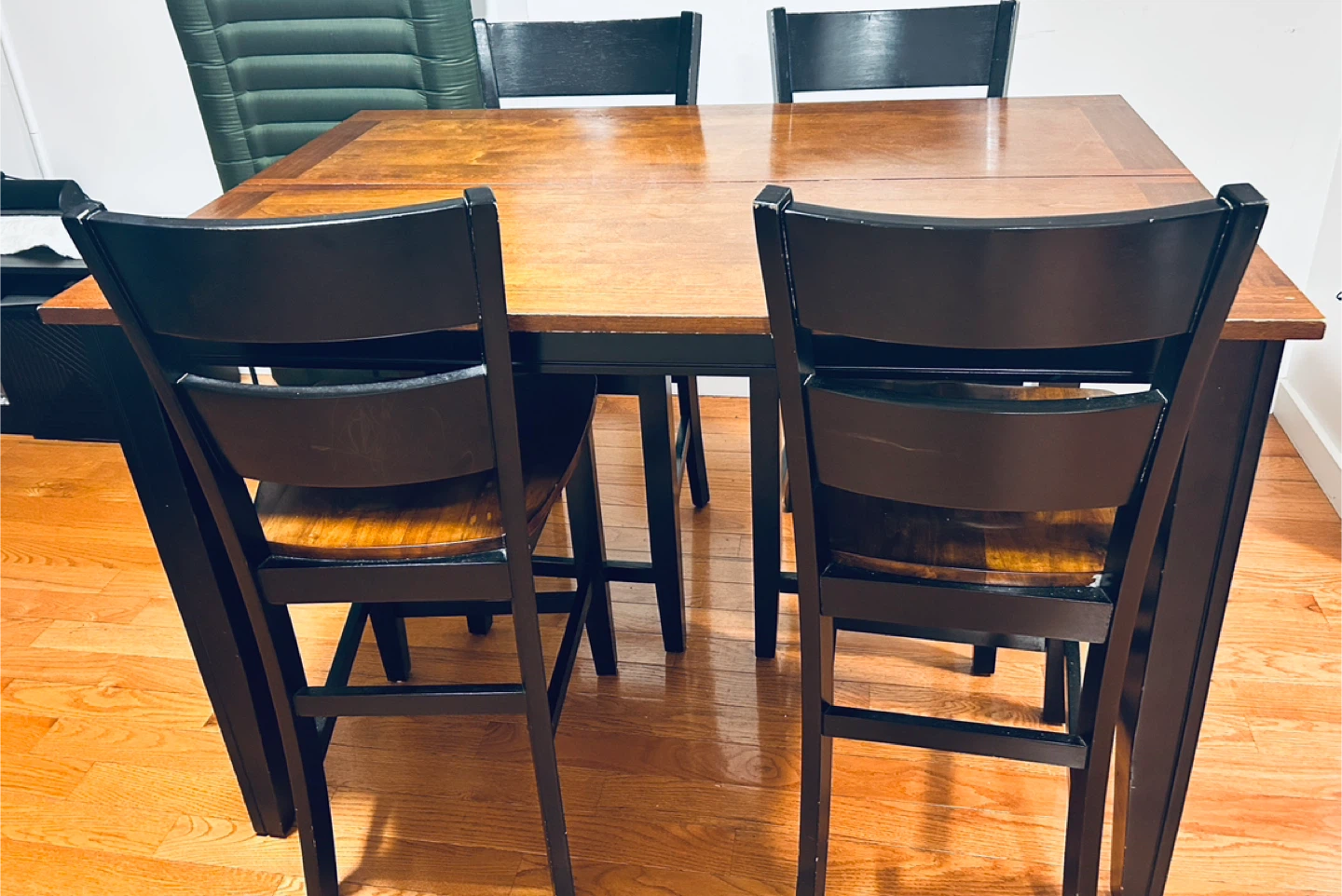 Dining Table Set with 4 Chairs - Wood