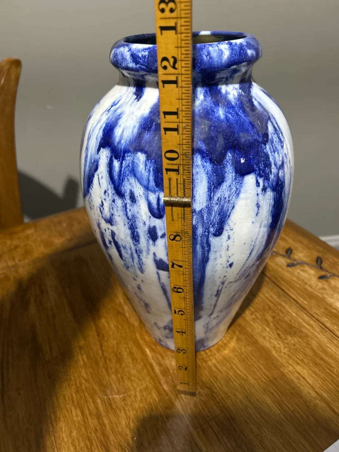 Blue and White Ceramic Vase🥕 image indicator(2)