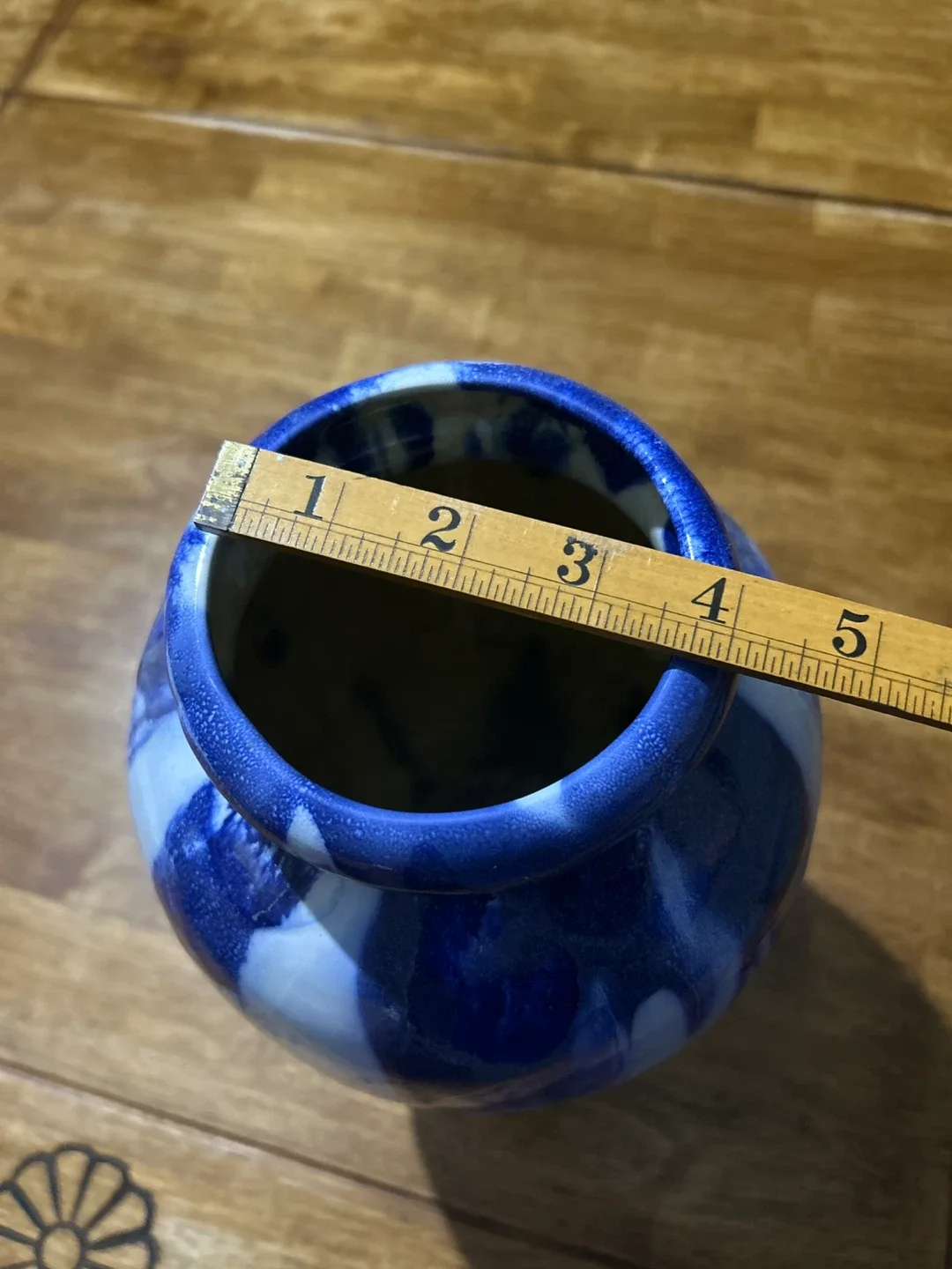 Blue and White Ceramic Vase🥕 image indicator(3)