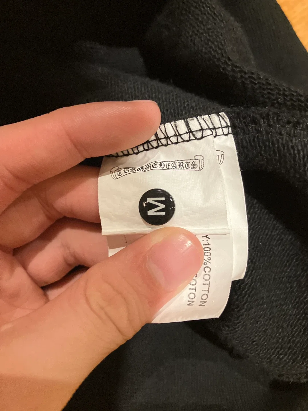 Chrome Hearts Black Hoodie - Size M image indicator(5)