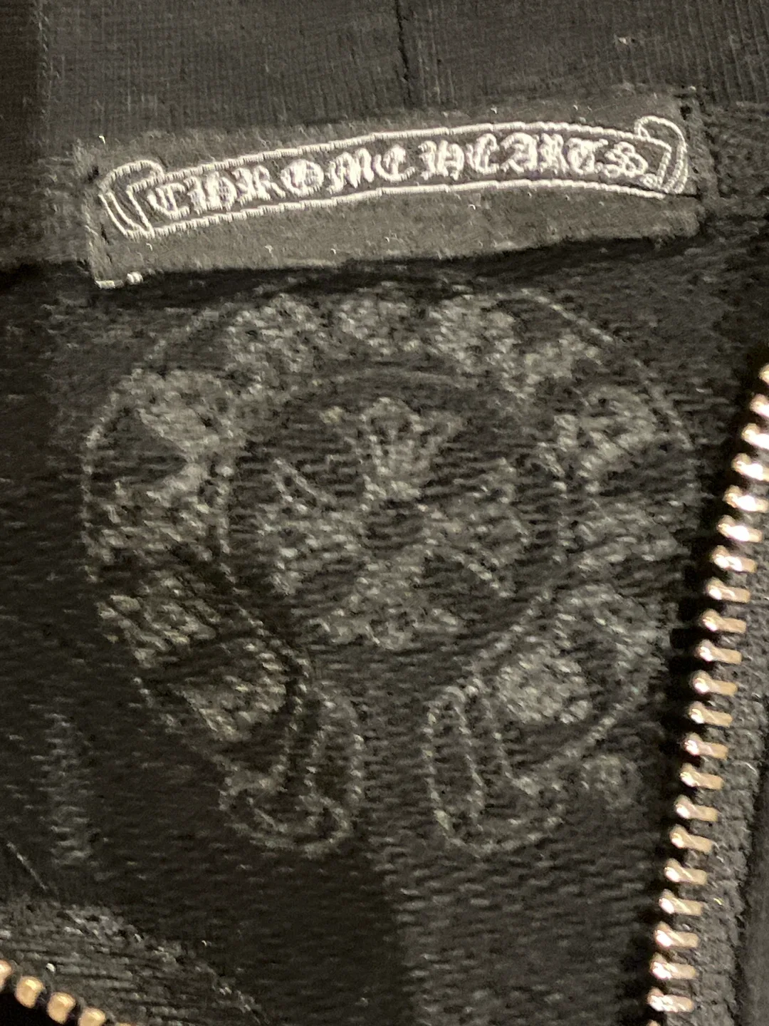 Chrome Hearts Black Hoodie - Size M image indicator(4)