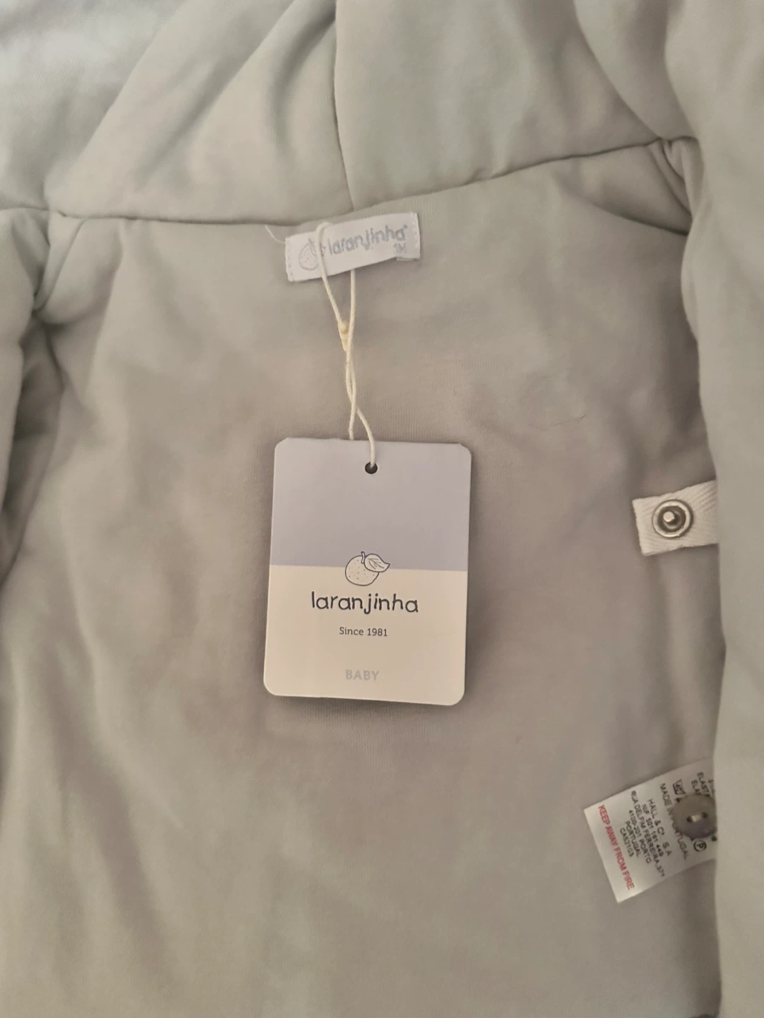 1 month old Laranjinha Baby Padded Jacket - photo 2