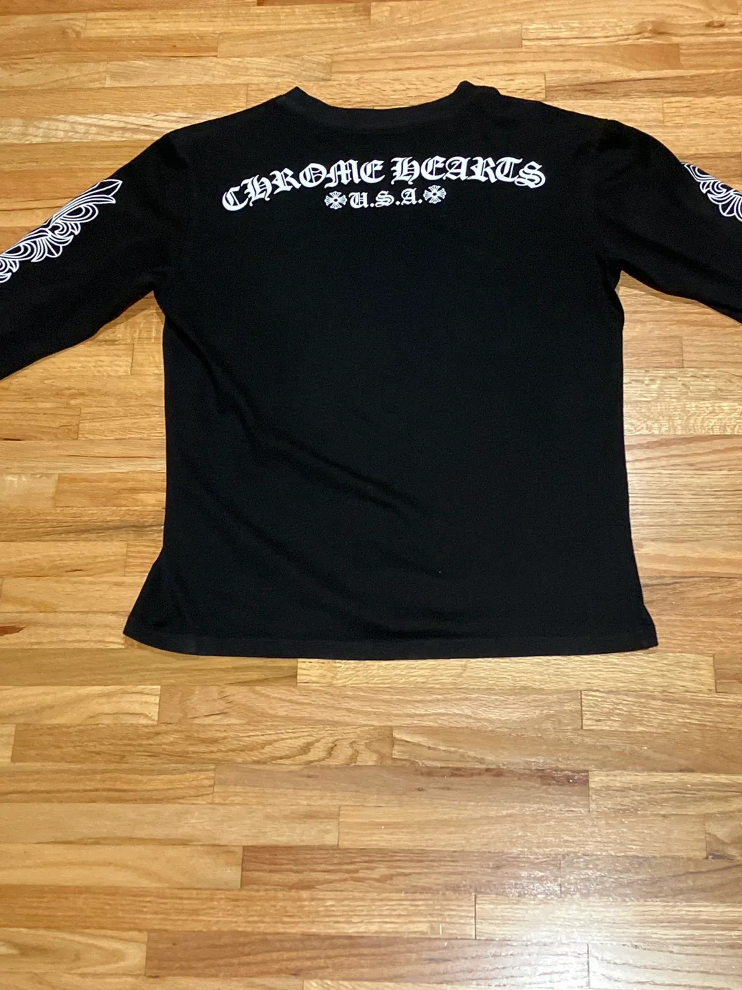 Chrome Hearts Black Long Sleeve Shirt image indicator(2)