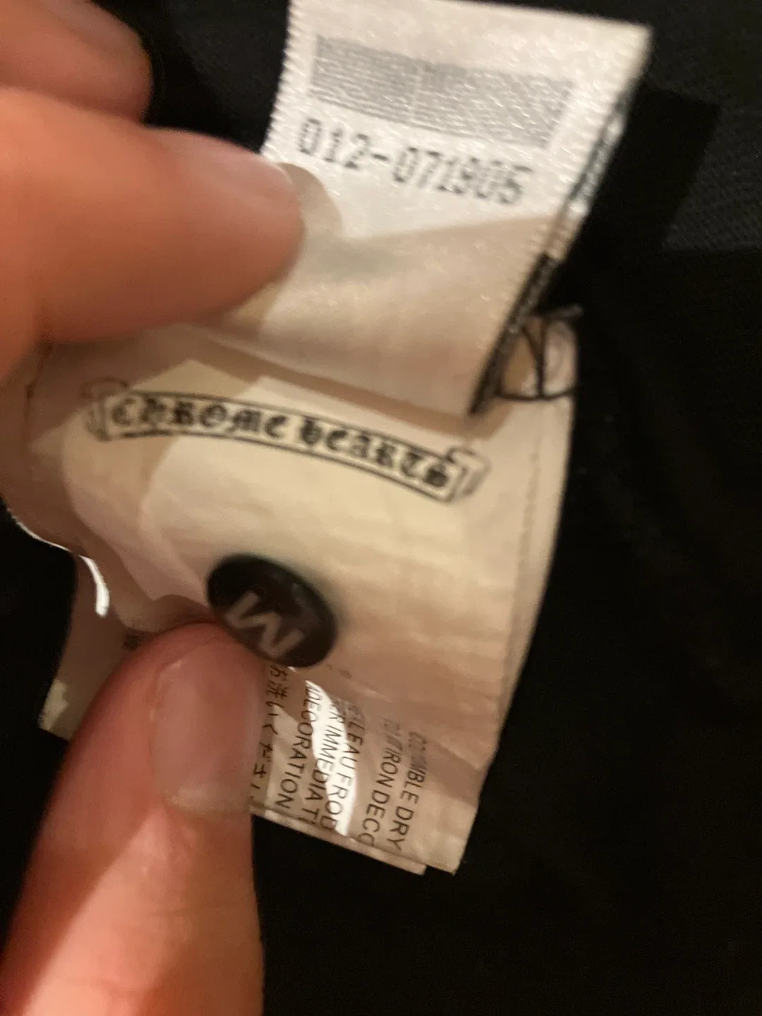 Chrome Hearts Black Long Sleeve Shirt image indicator(6)