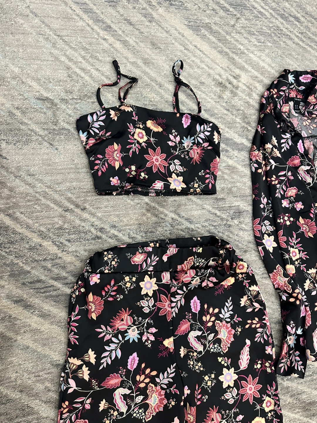 Forever 21 Floral 3-Piece Set - Size XS - photo 4