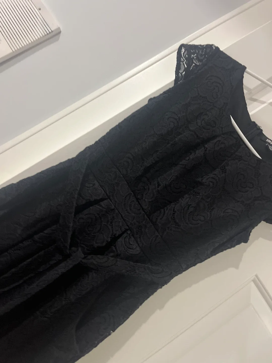 Impressions Size 12 Black Lace Dress image indicator(2)