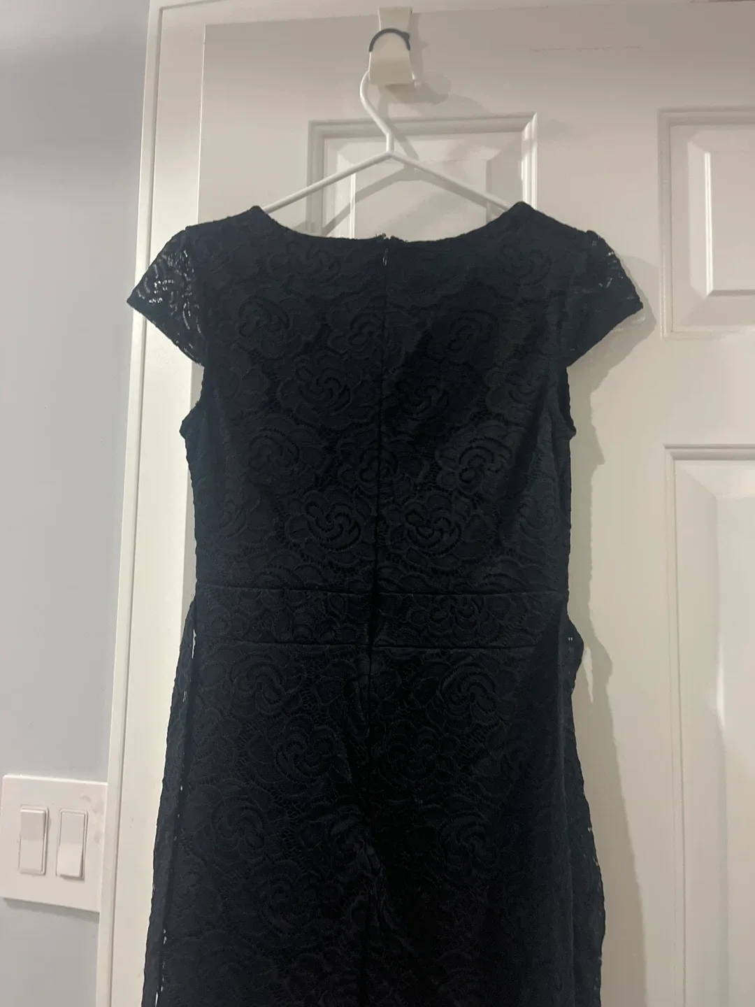 Impressions Size 12 Black Lace Dress image indicator(3)