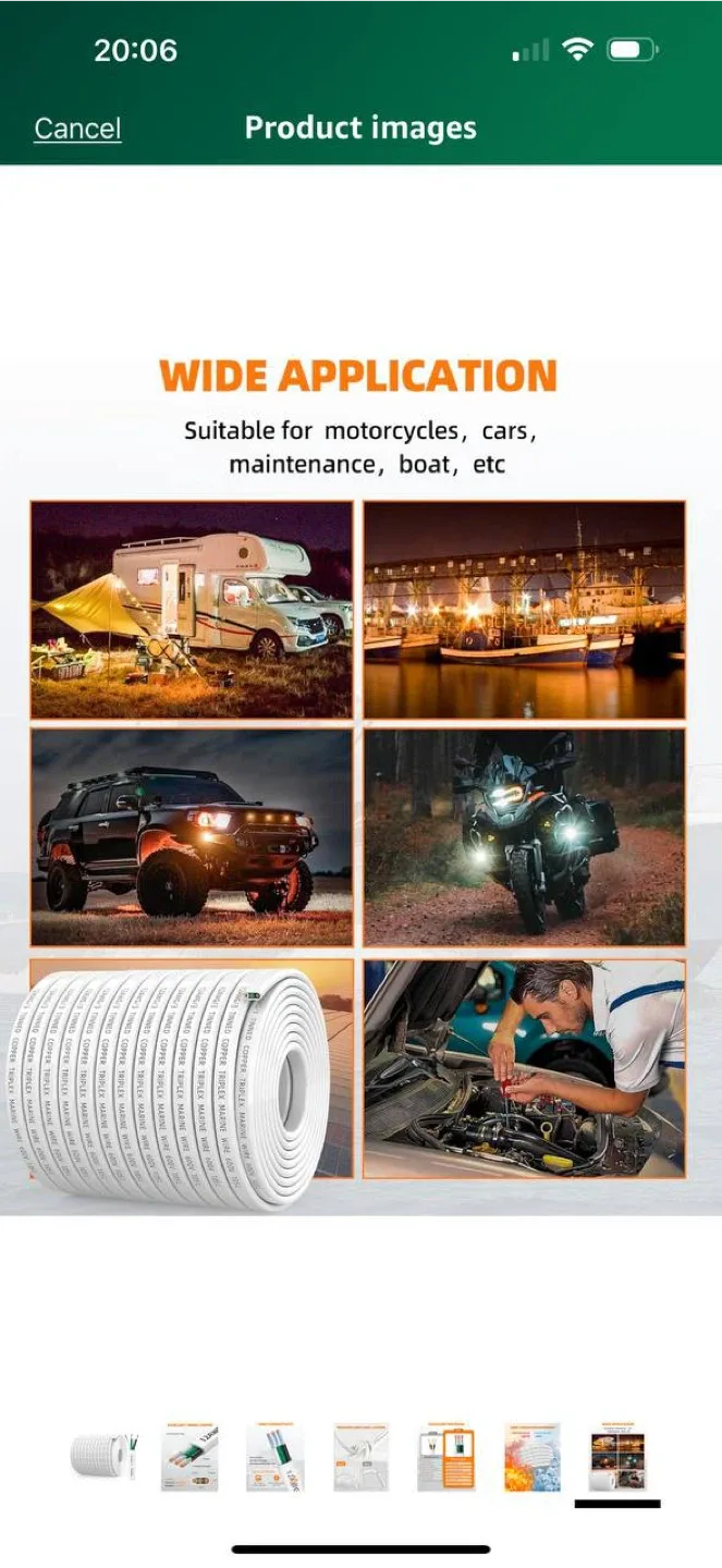 CONEPY 12 AWG 12/3 Triplex Marine Wire – 193.6ft (Approx. 59 доз image indicator(6)