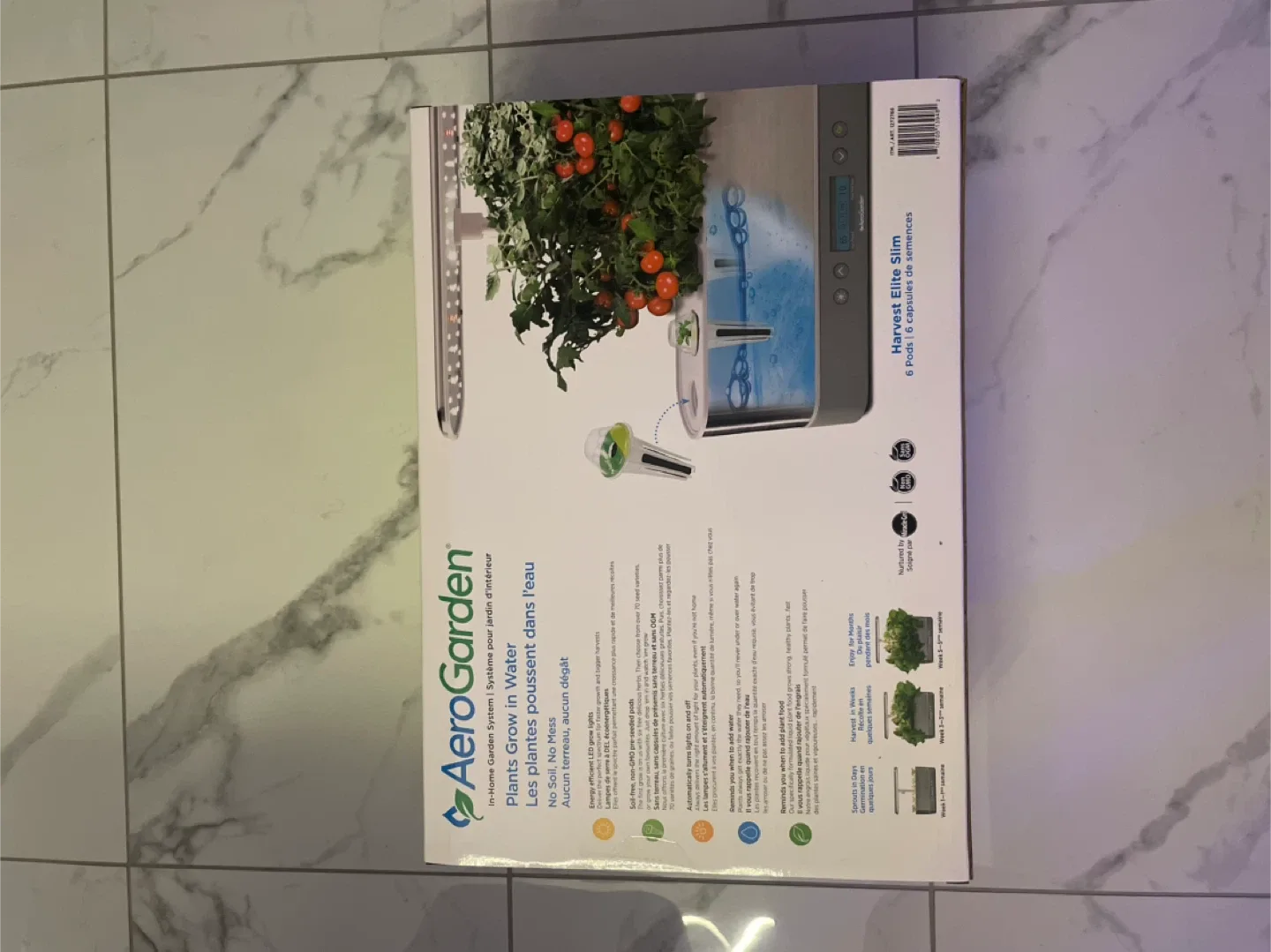 AeroGarden Harvest Elite Slim - New in Box! image indicator(2)