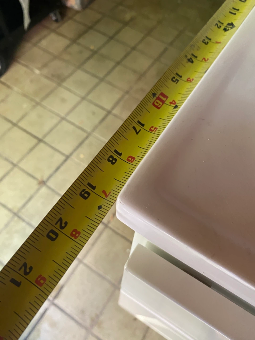 White Bathroom Vanity - 25 inches wide x 19” deep - photo 3