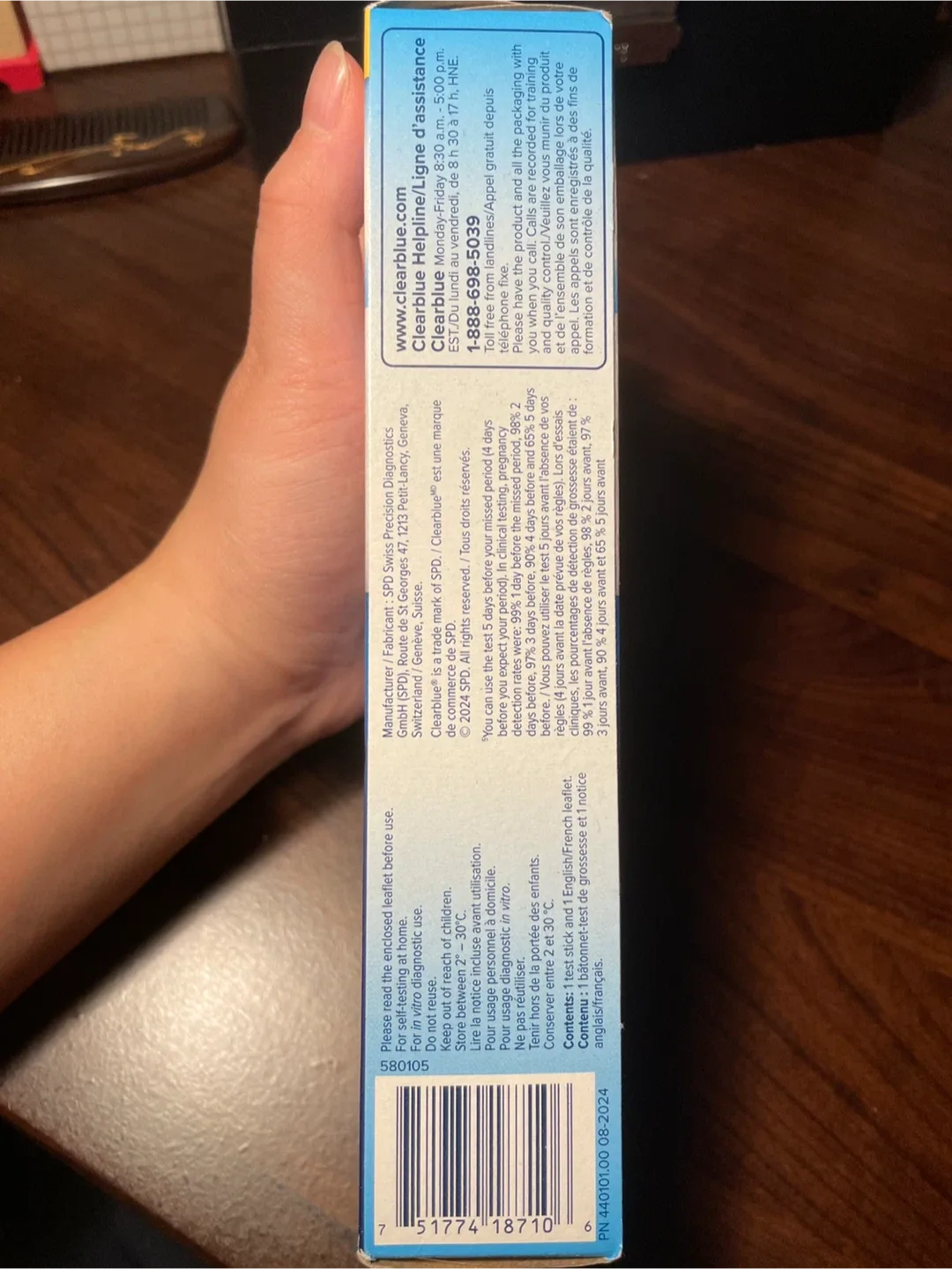 Bundle of Clearblue Pregnancy Test with Weeks Indicator image indicator(3)