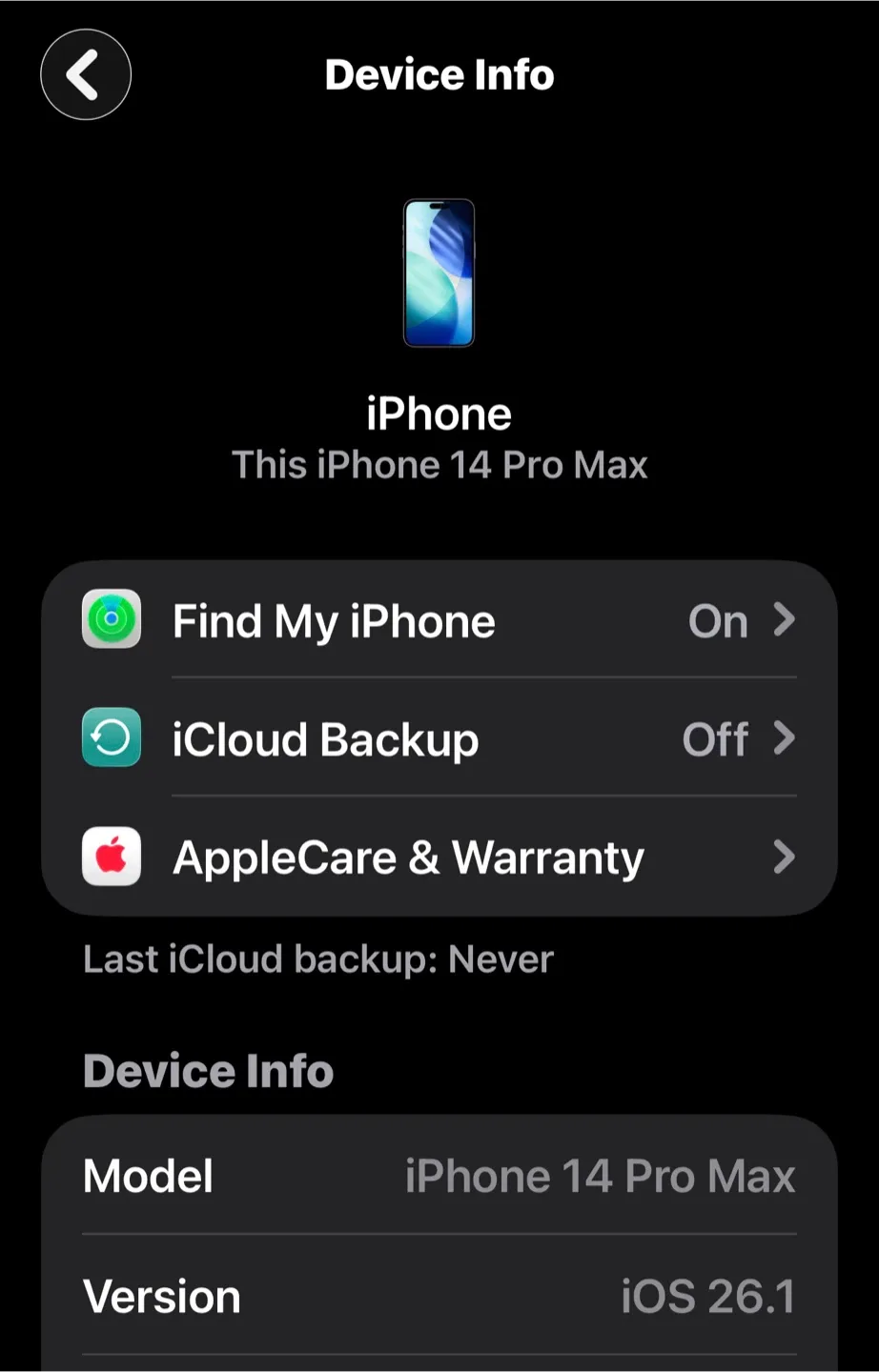 Apple iPhone 14 Pro Max - 128 GB Deep Purple image indicator(5)