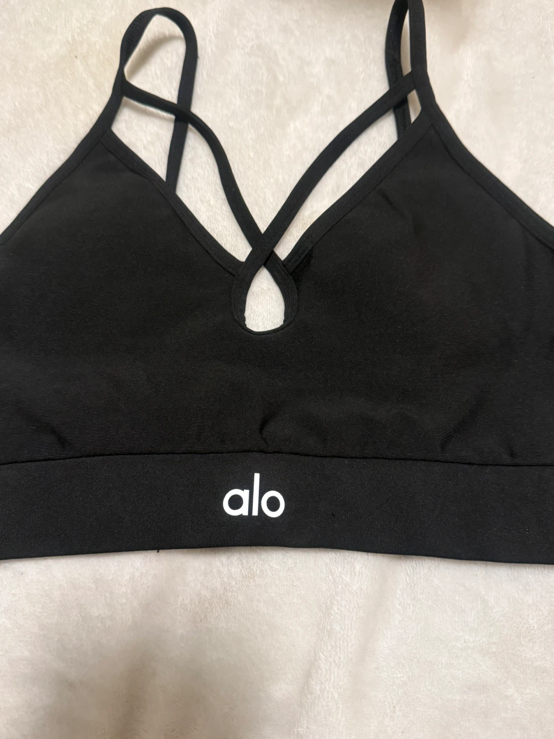 Alo Yoga Bras - Black & Beige - photo 3