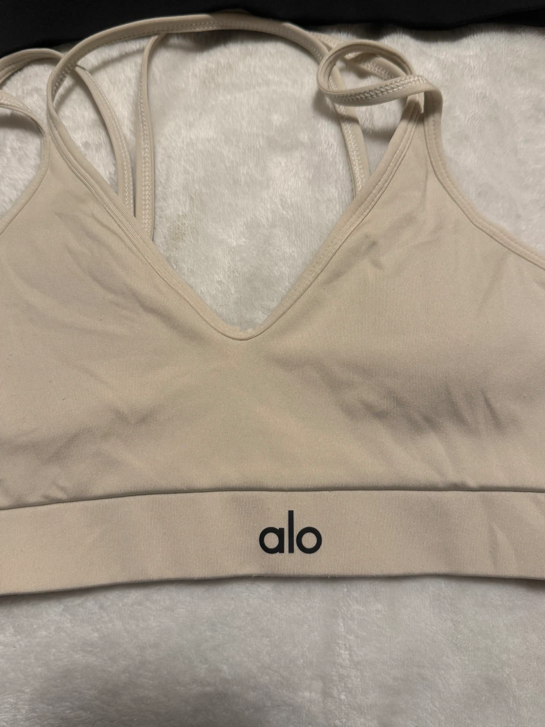 Alo Yoga Bras - Black & Beige - photo 2