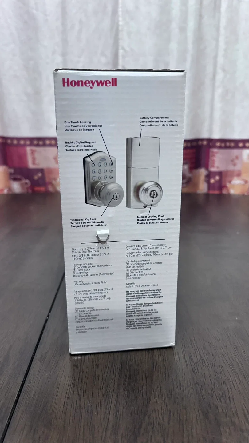 🥕 Honeywell Digital Door Lock image indicator(7)