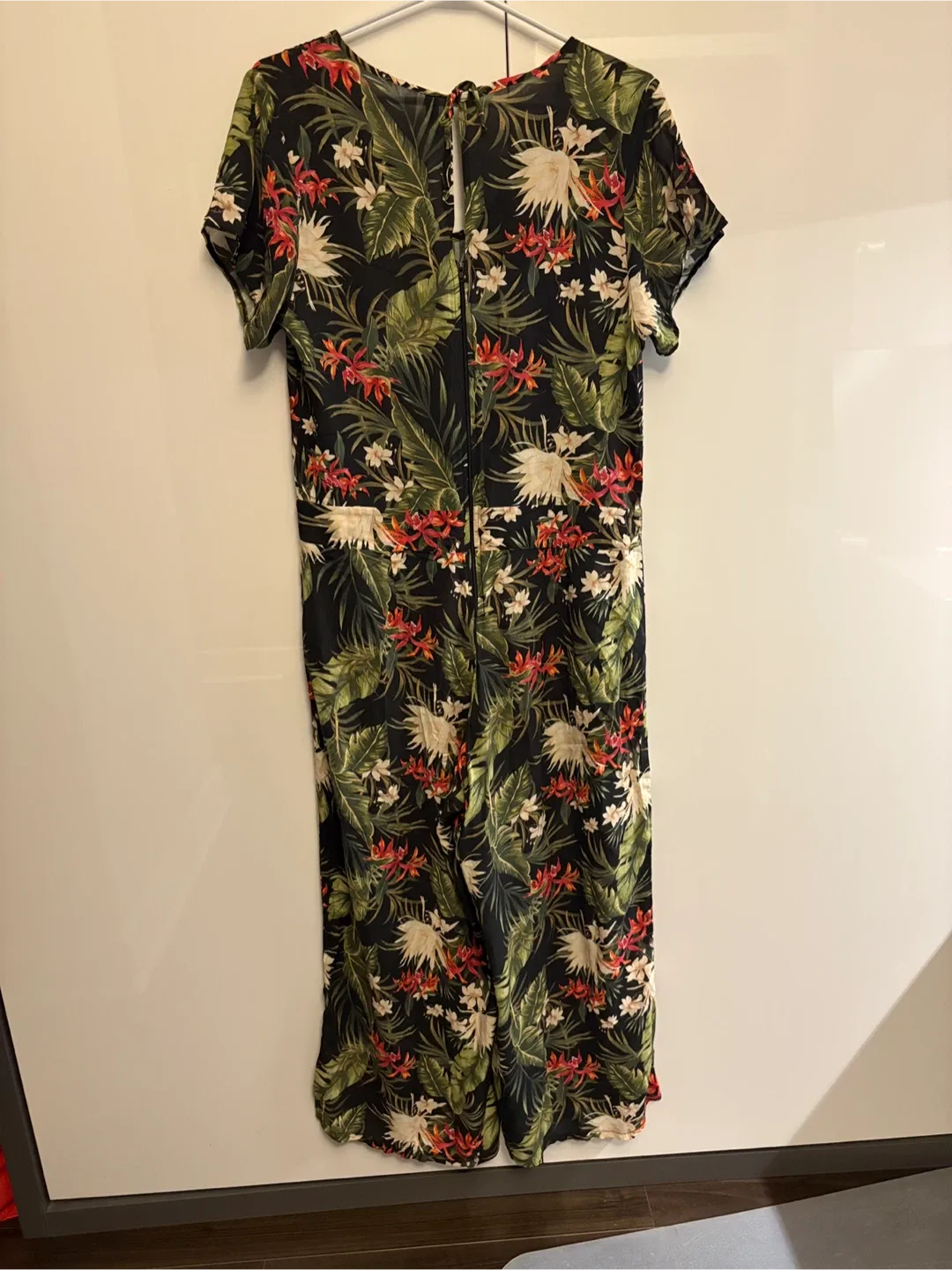 Floral Print Jumpsuit - Large image indicator(3)
