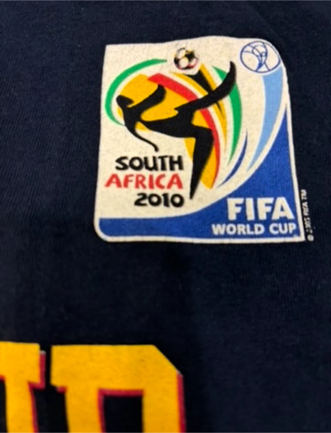 Adidas Spain World Cup 2010 T-Shirt XL - photo 4
