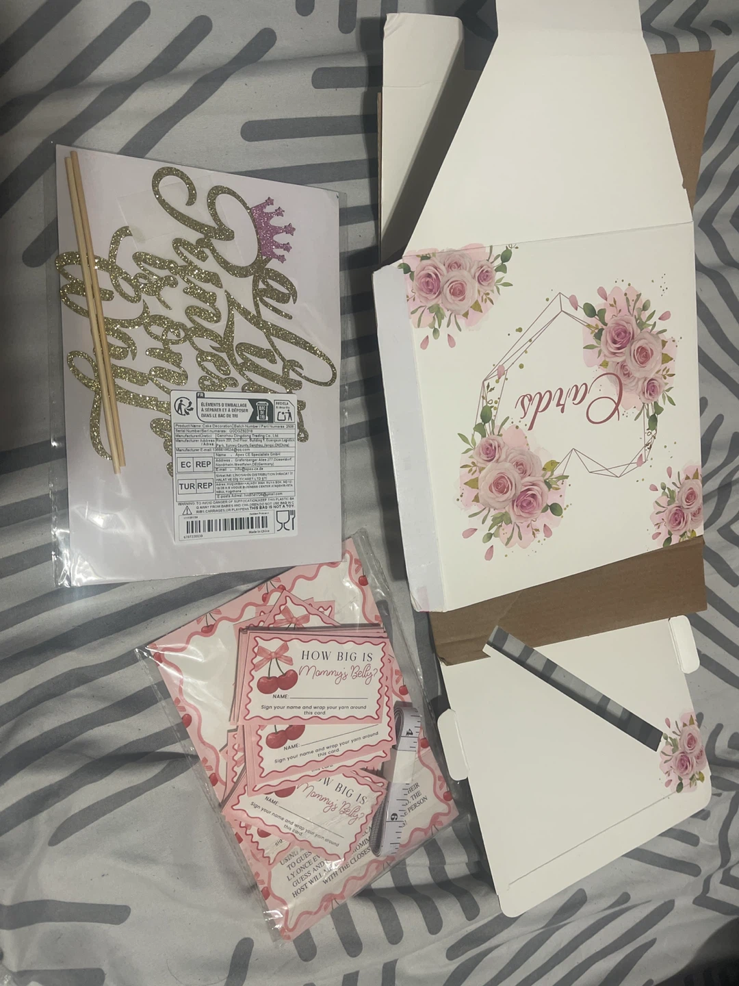 Baby Shower Decoration Set - New