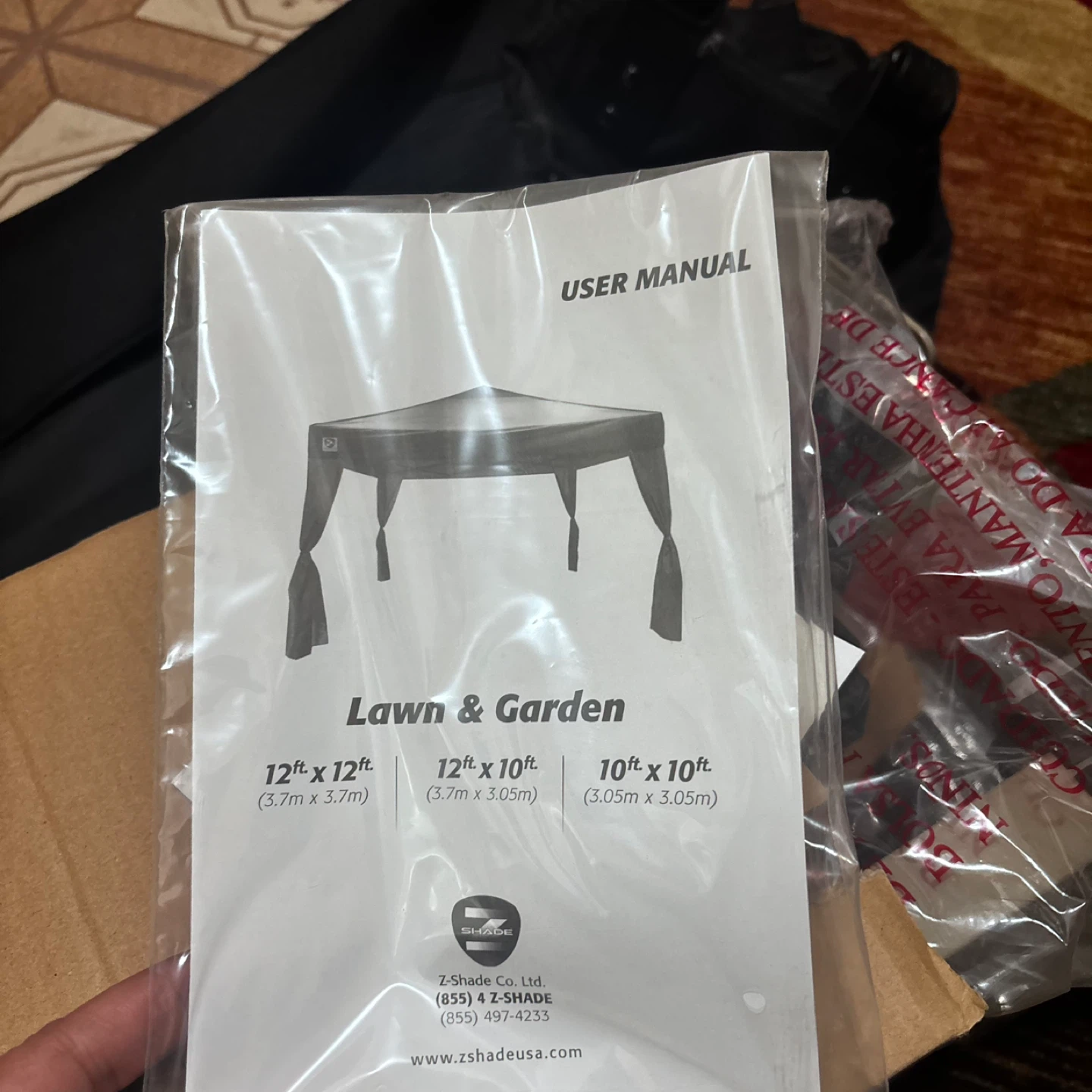 🥕 Z-Shade Lawn & Garden Canopy 12x12ft