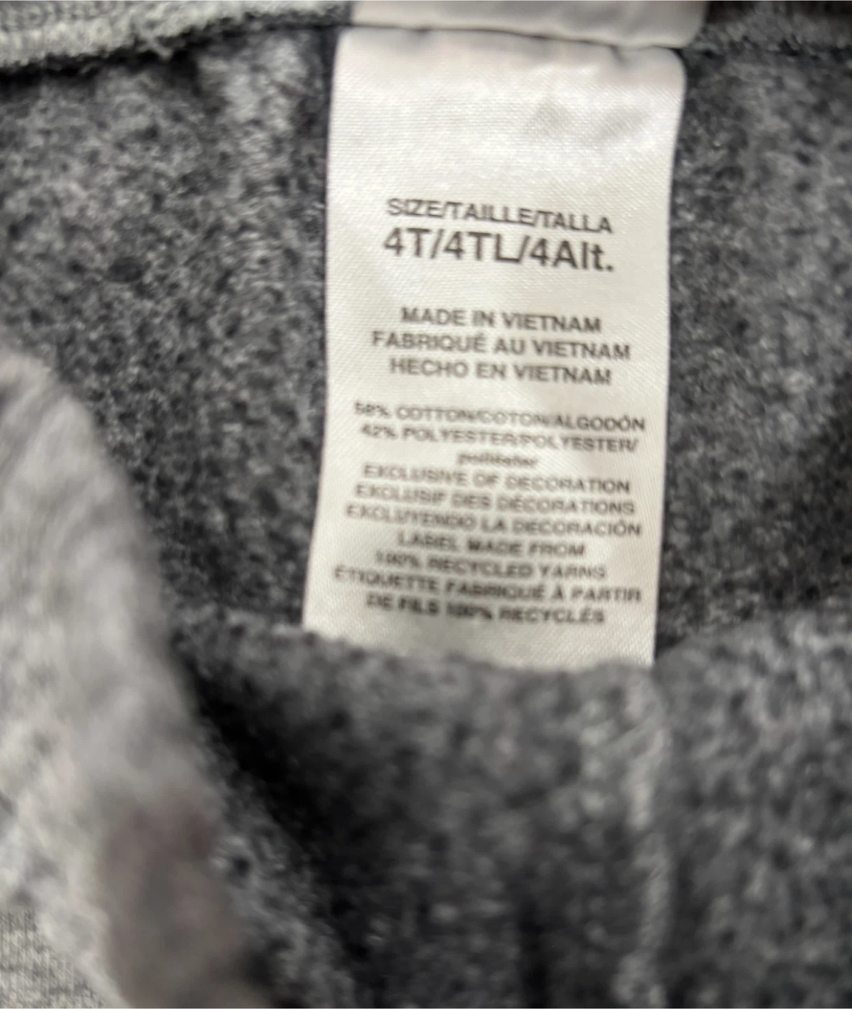 Adidas Gray & Nike Blue Sweatpants - Size 4T - photo 5