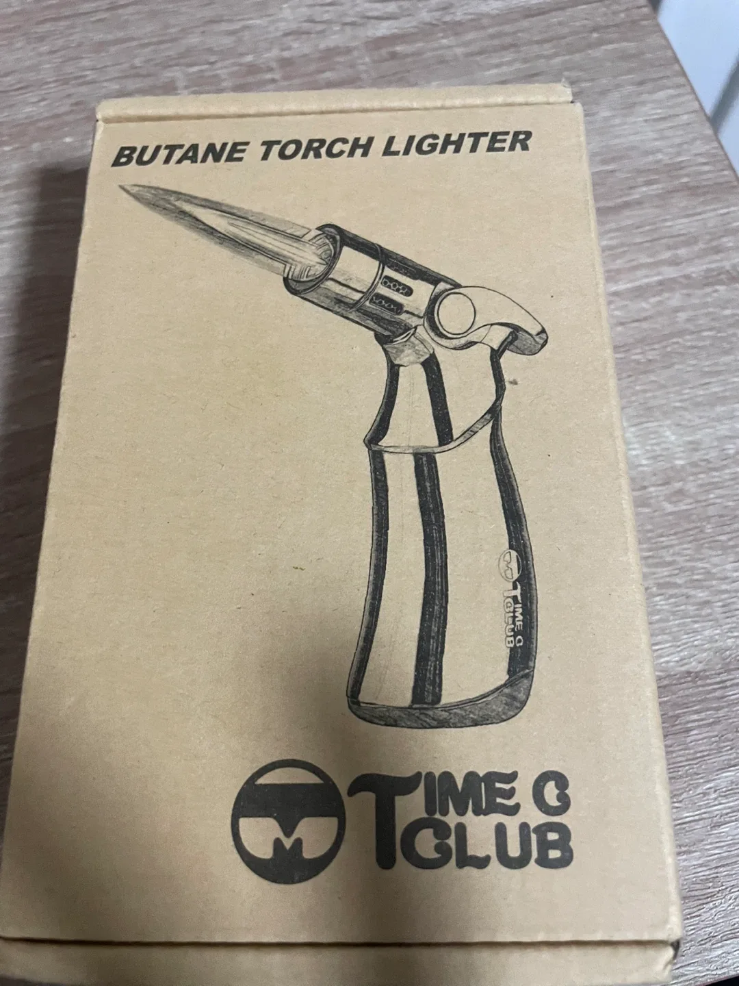 Time G Club Butane Torch Lighter - New