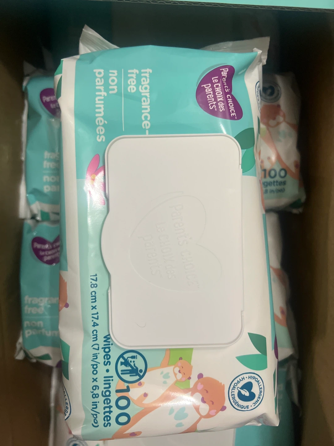 Parent's Choice Fragrance-Free Wipes - 1200 Count - photo 2
