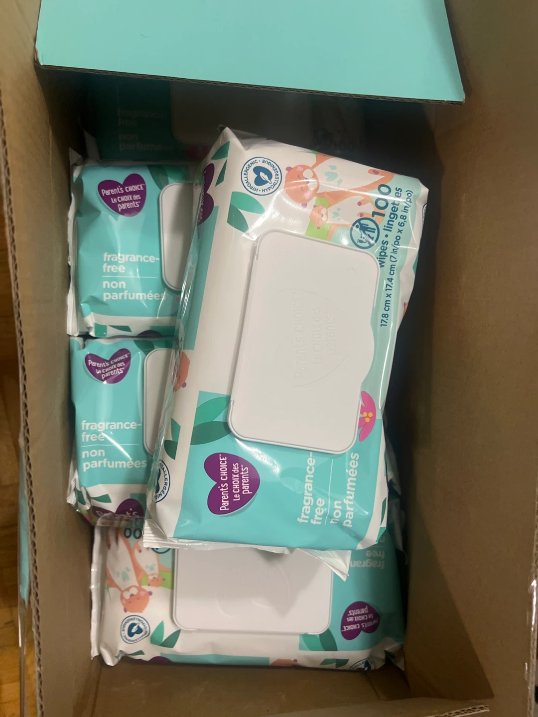 Parent's Choice Fragrance-Free Wipes - 1200 Count