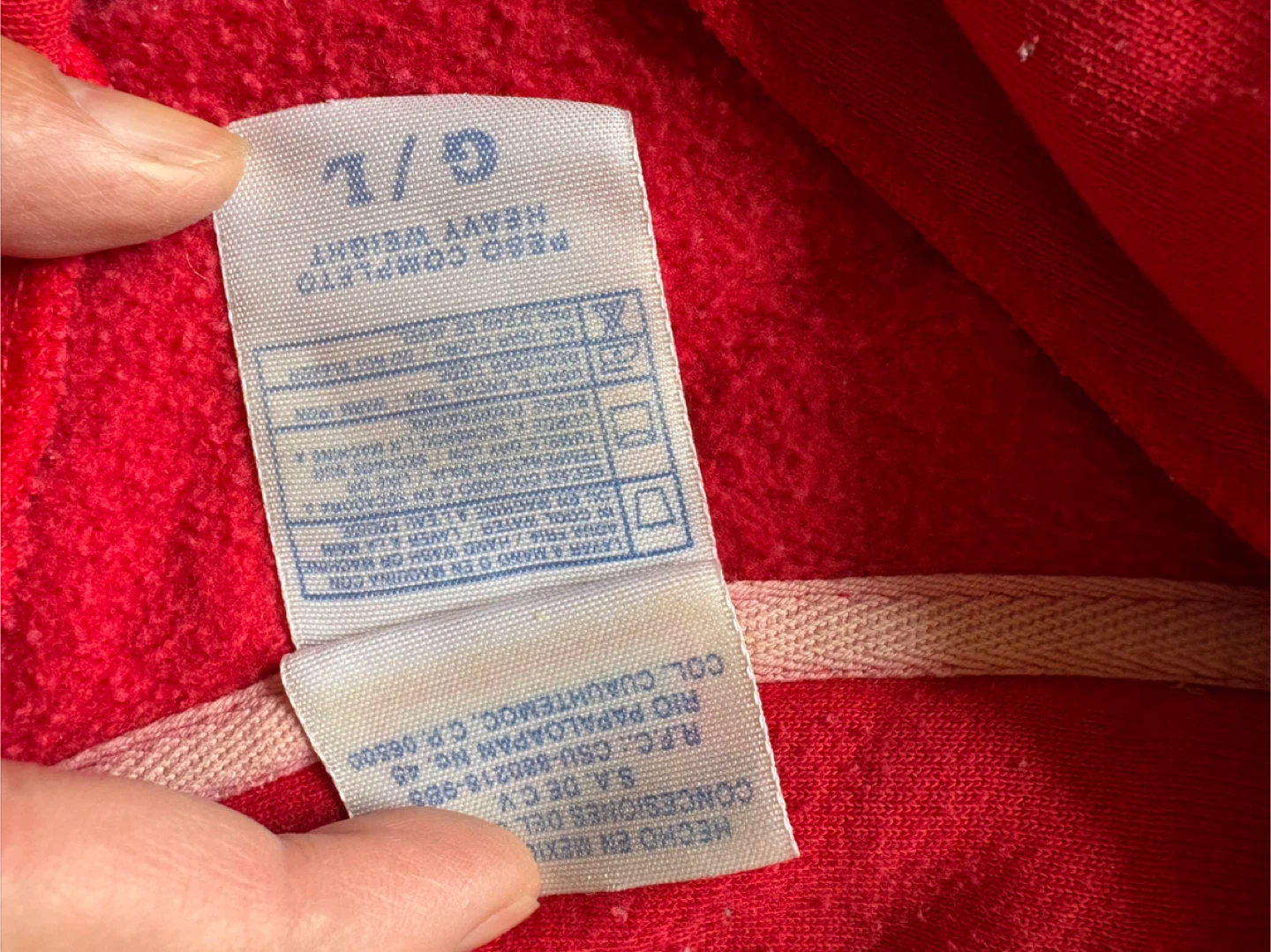 Le Best Red Pullover - Size L - photo 4