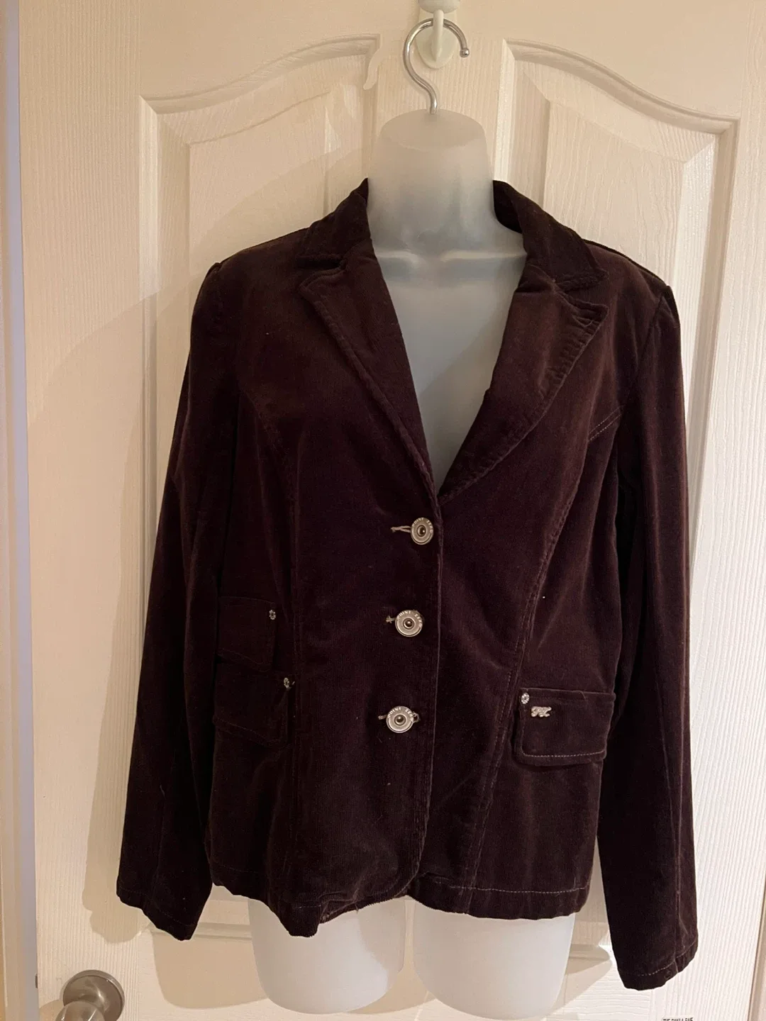 Point Zero Truffle Corduroy Blazer - Size M/M thumbnail