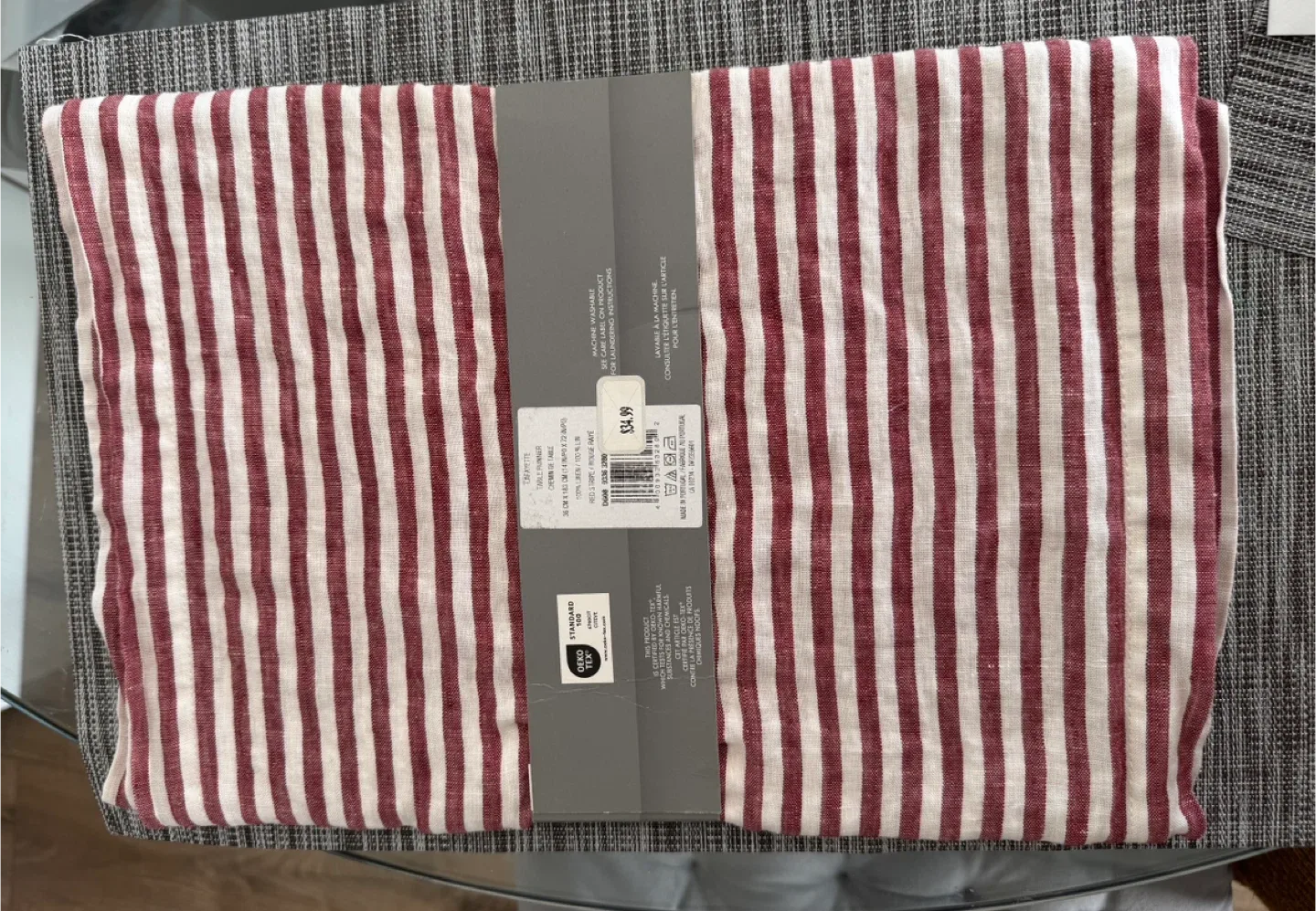 GlucksteinHome Lafayette Table Runner - New!