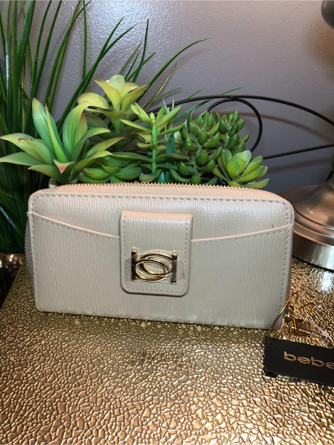 Bebe Beige Wallet