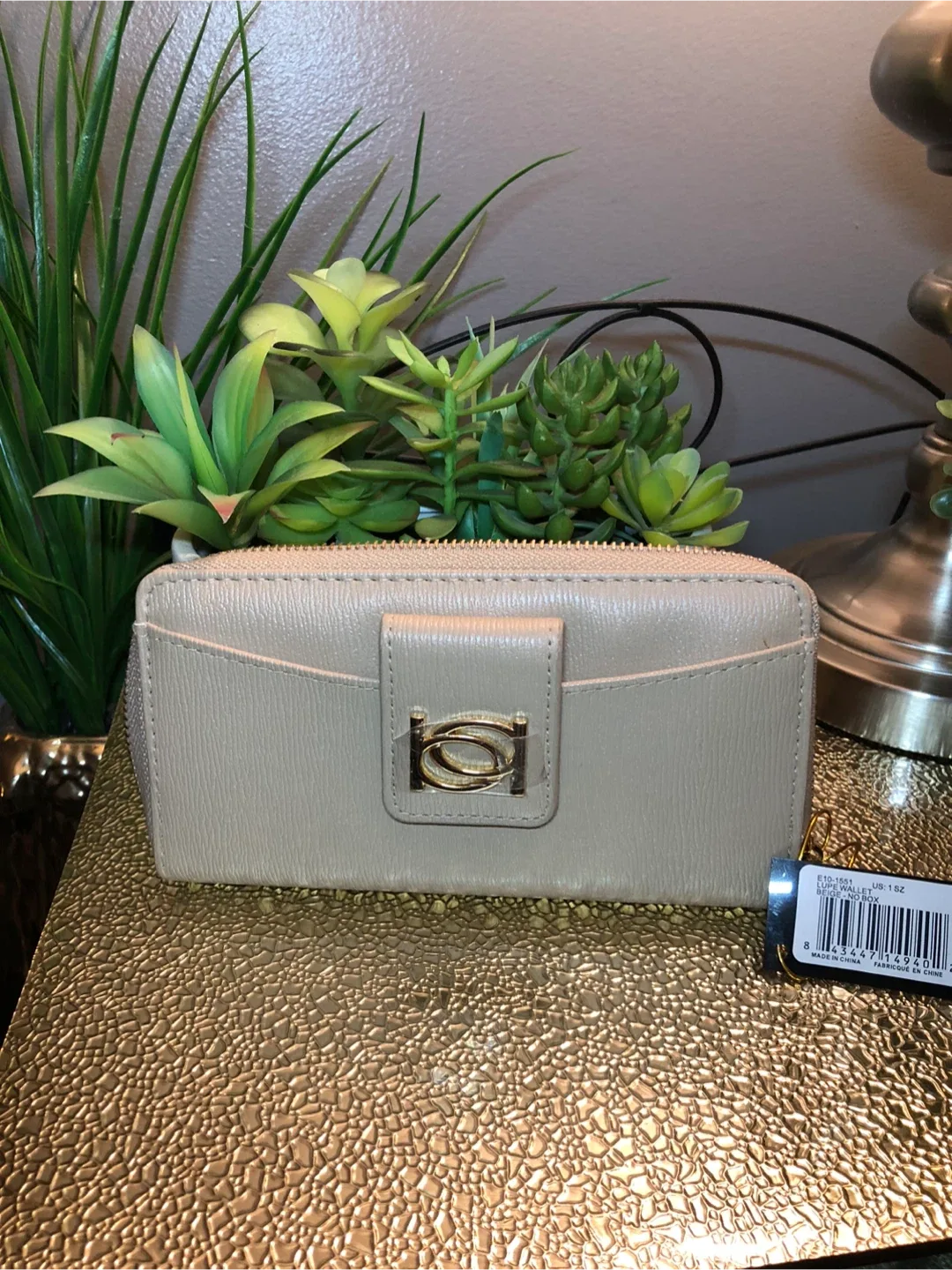 Bebe Beige Wallet image indicator(3)