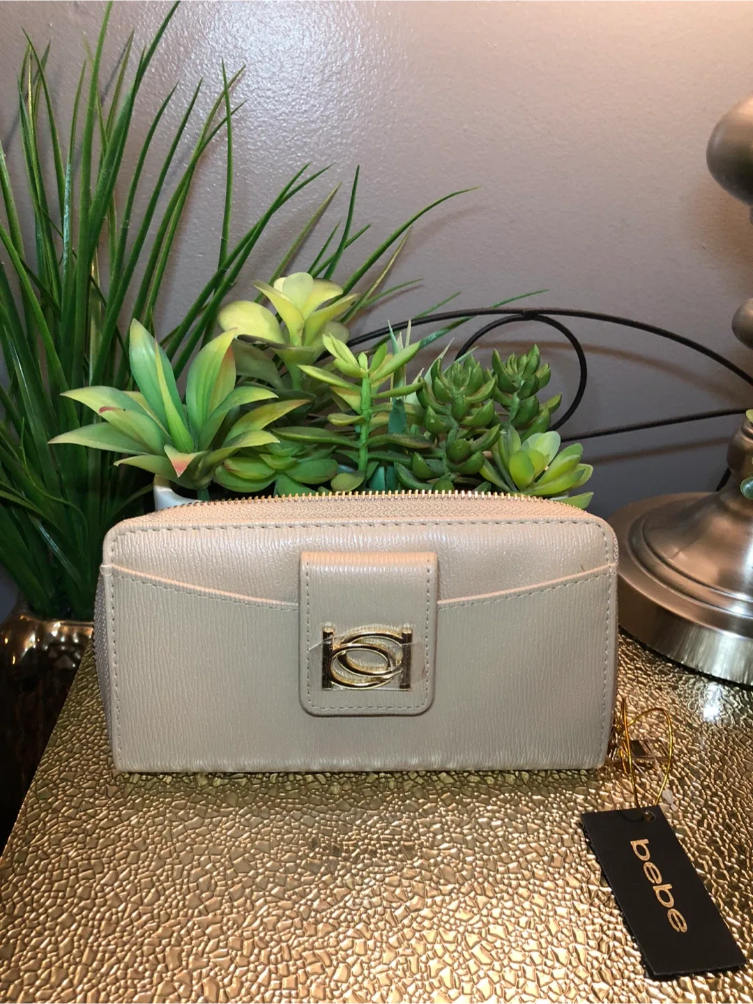 Bebe Beige Wallet image indicator(5)