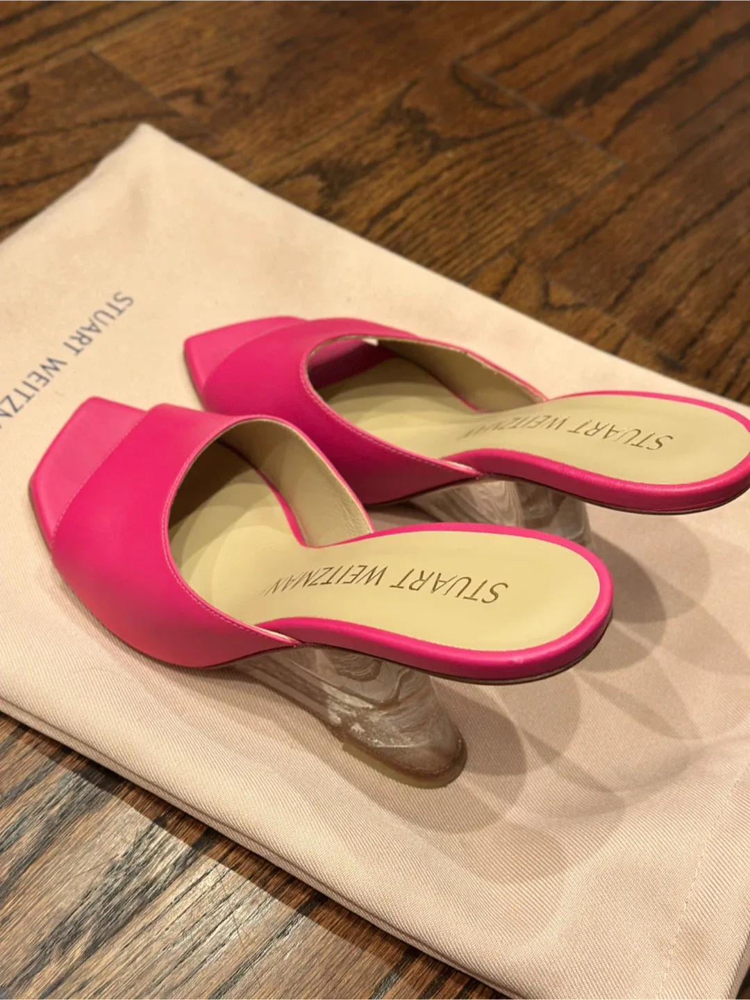 Stuart Weitzman Pink Heels, Size 6.5 image indicator(2)