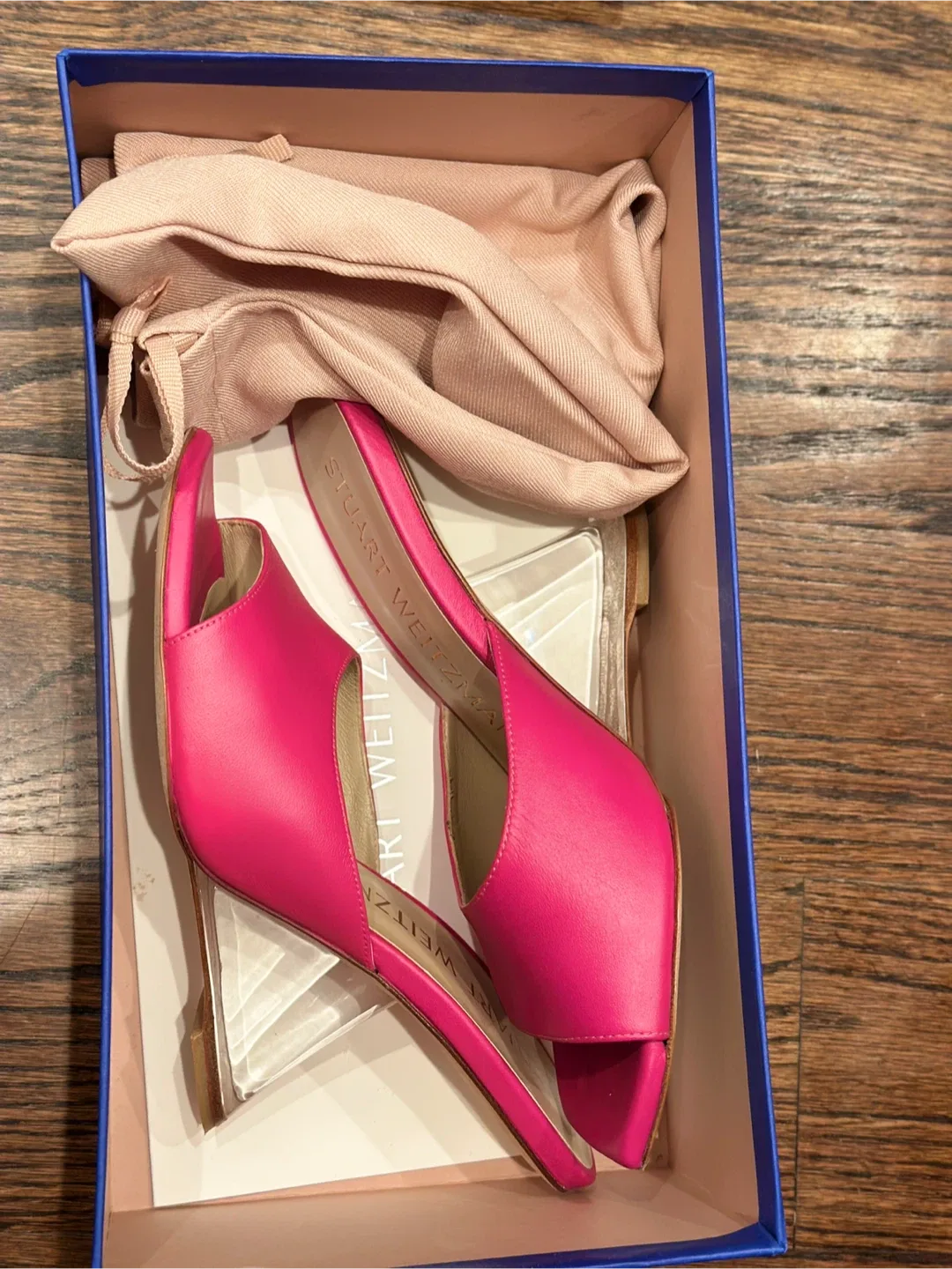 Stuart Weitzman Pink Heels, Size 6.5 image indicator(3)