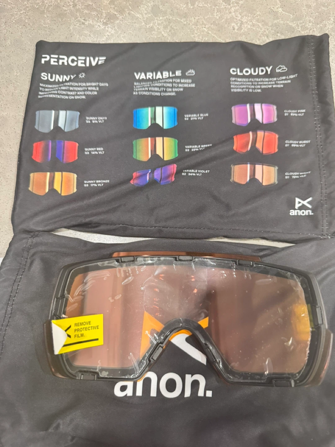Anon M5 Snowboard/Ski Goggles (2 extra lenses) with box - photo 5