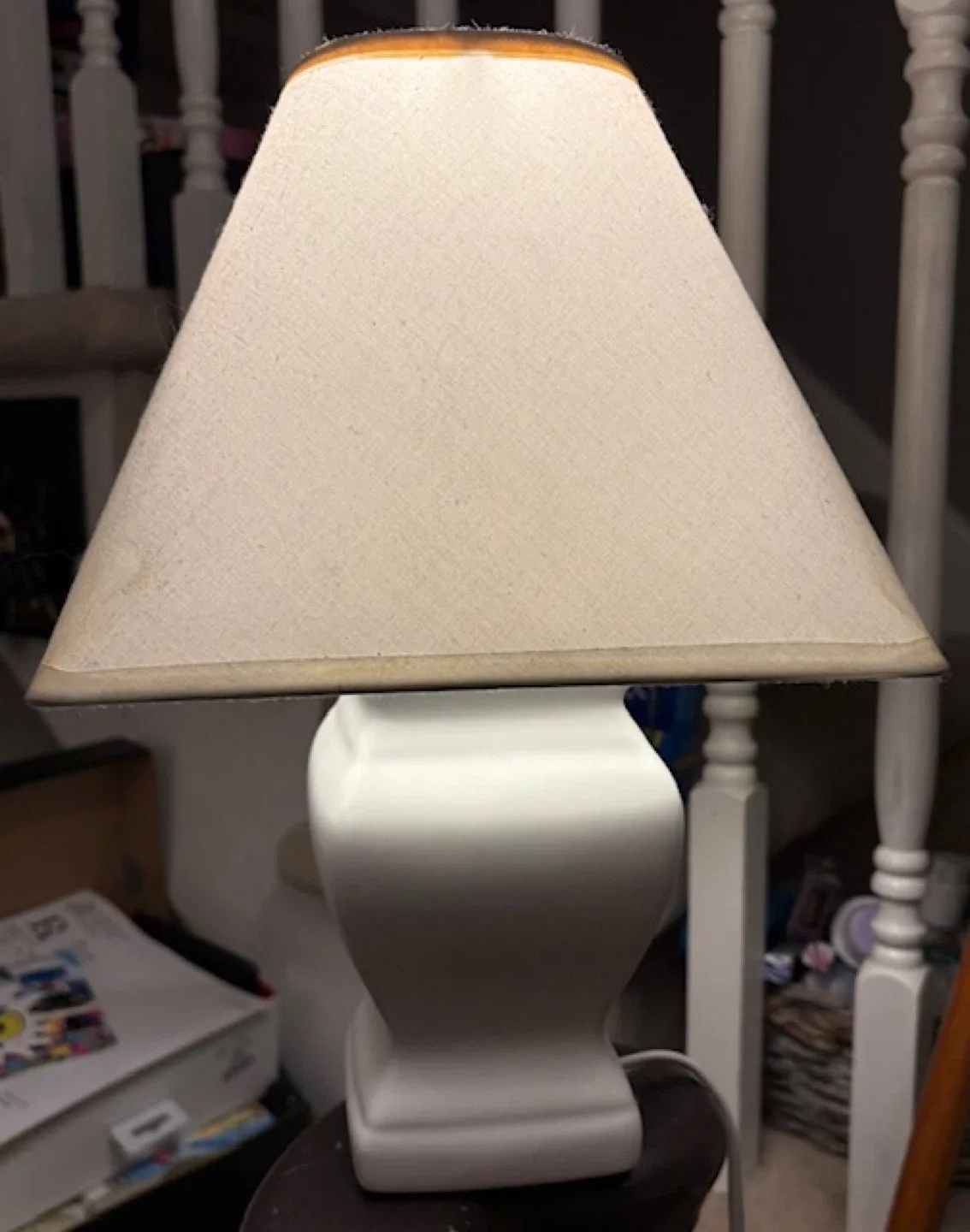 🥕Small White Lamp