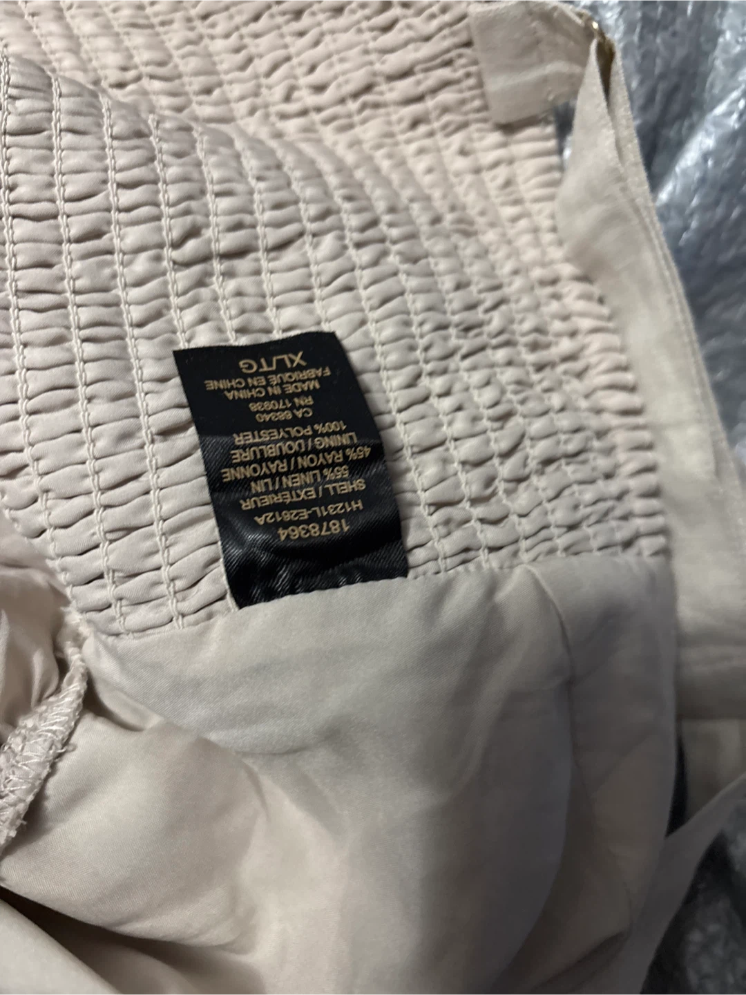 NWOT Dalia XL/TG Beige Dress - photo 5