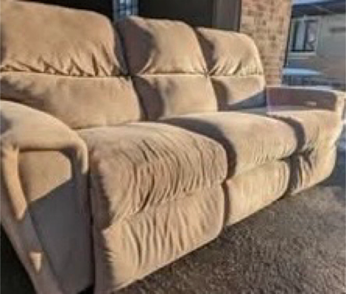 Moving out sale- LaZBoy Power Reclining Sofa - photo 3