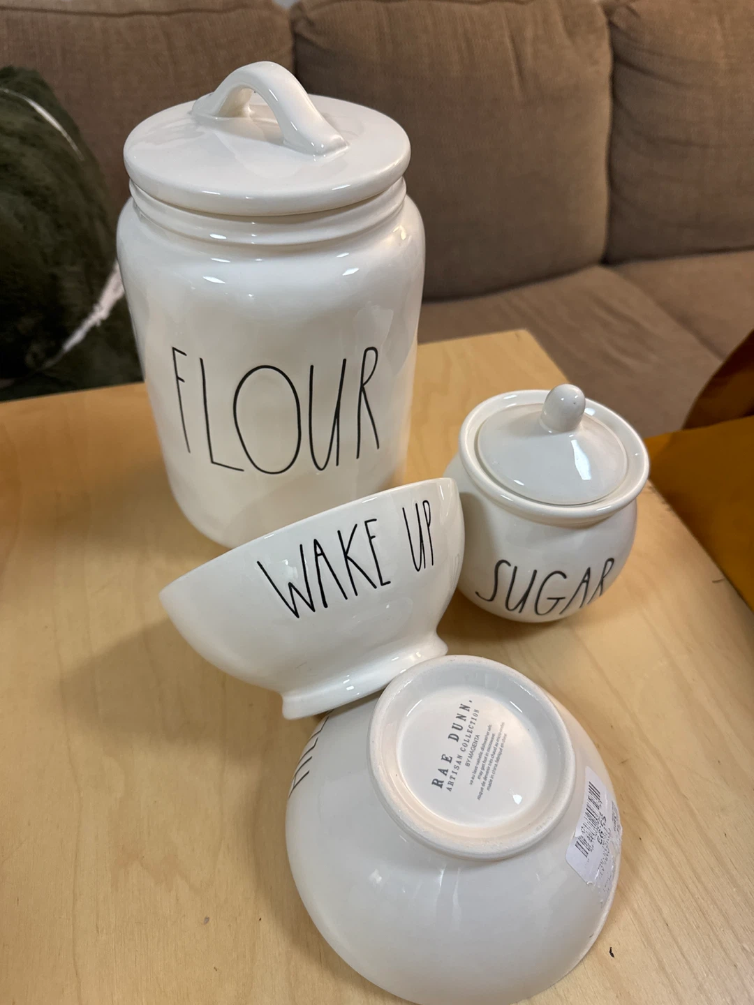🥕 Rae Dunn Canister Set! NEW - photo 2
