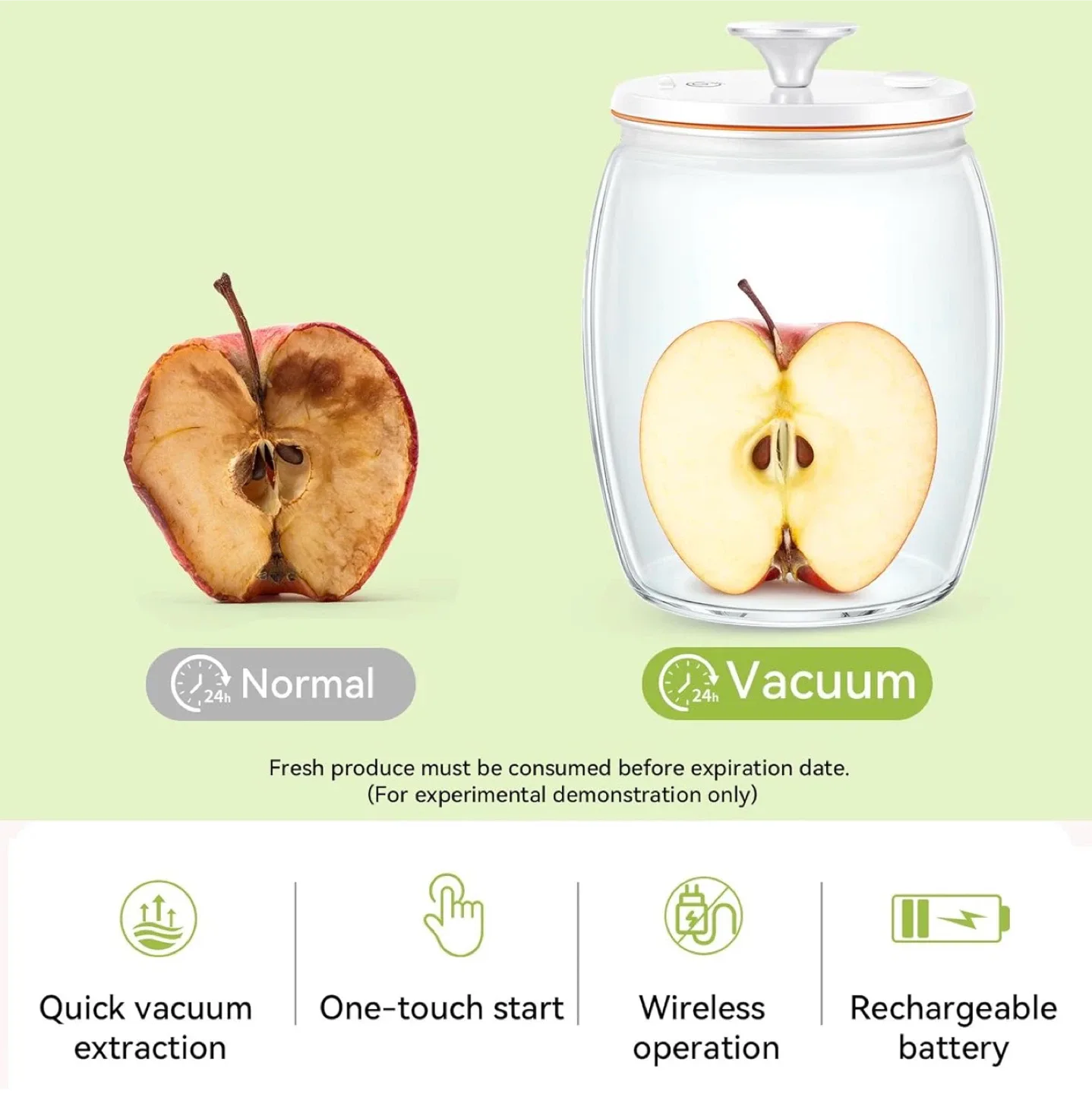 (New, available, read!) Electric Vacuum Canister 3L image indicator(6)