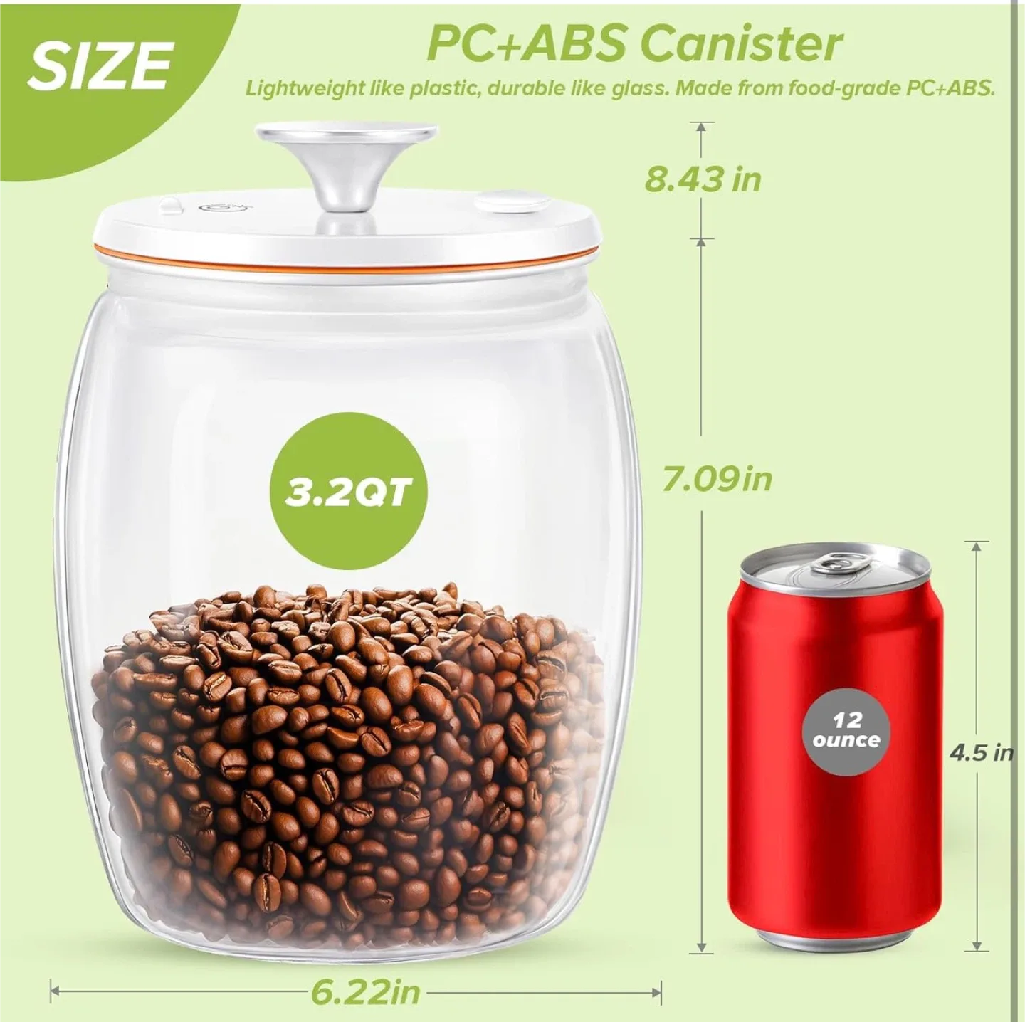 (New, available, read!) Electric Vacuum Canister 3L image indicator(2)