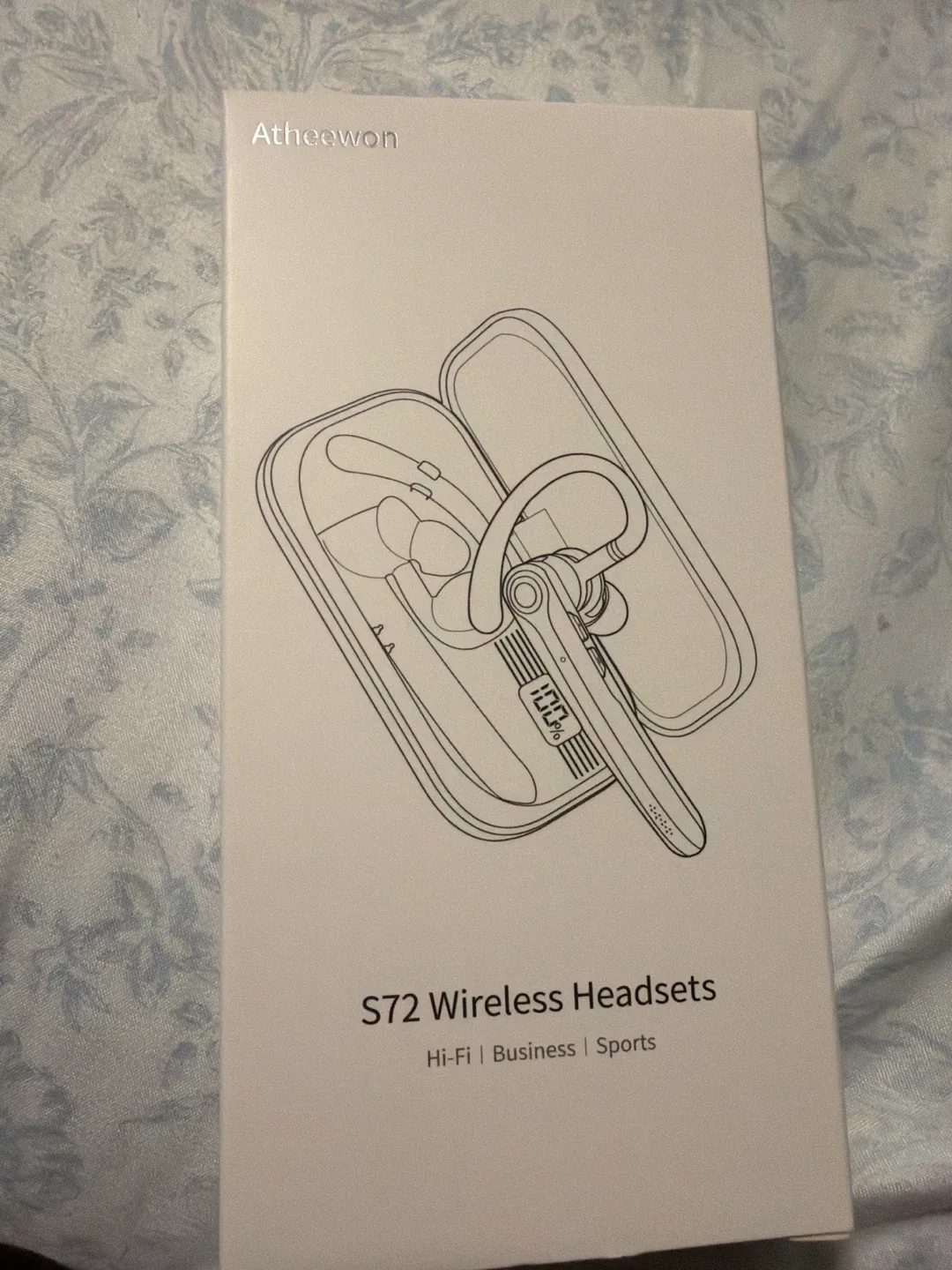 Atheewon S72 Wireless Headset - Hi-Fi | Business | Sports thumbnail