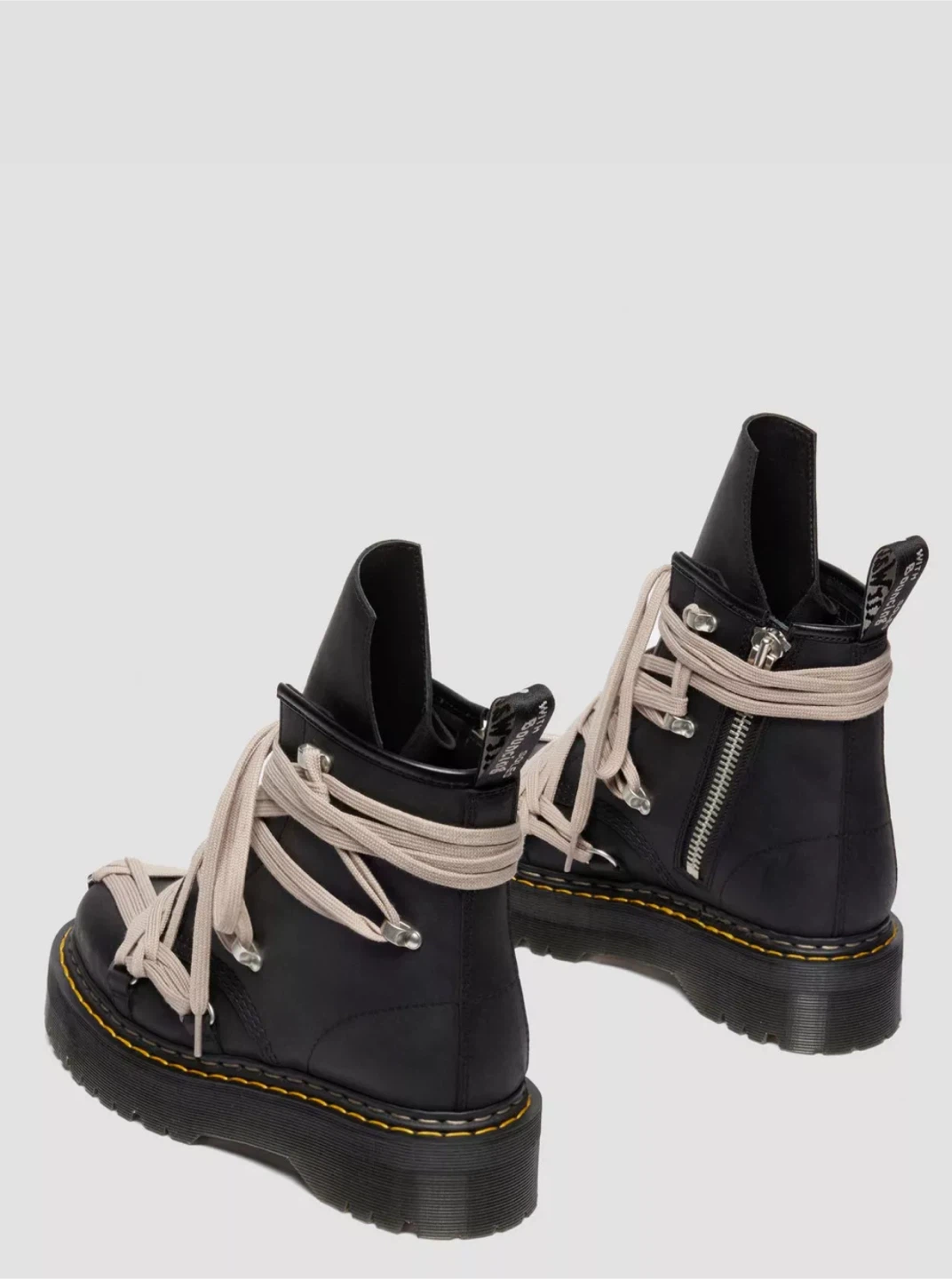Rick Owens x Dr. Martens 1460 Megalace Quad RO - US 7 women’s - photo 5