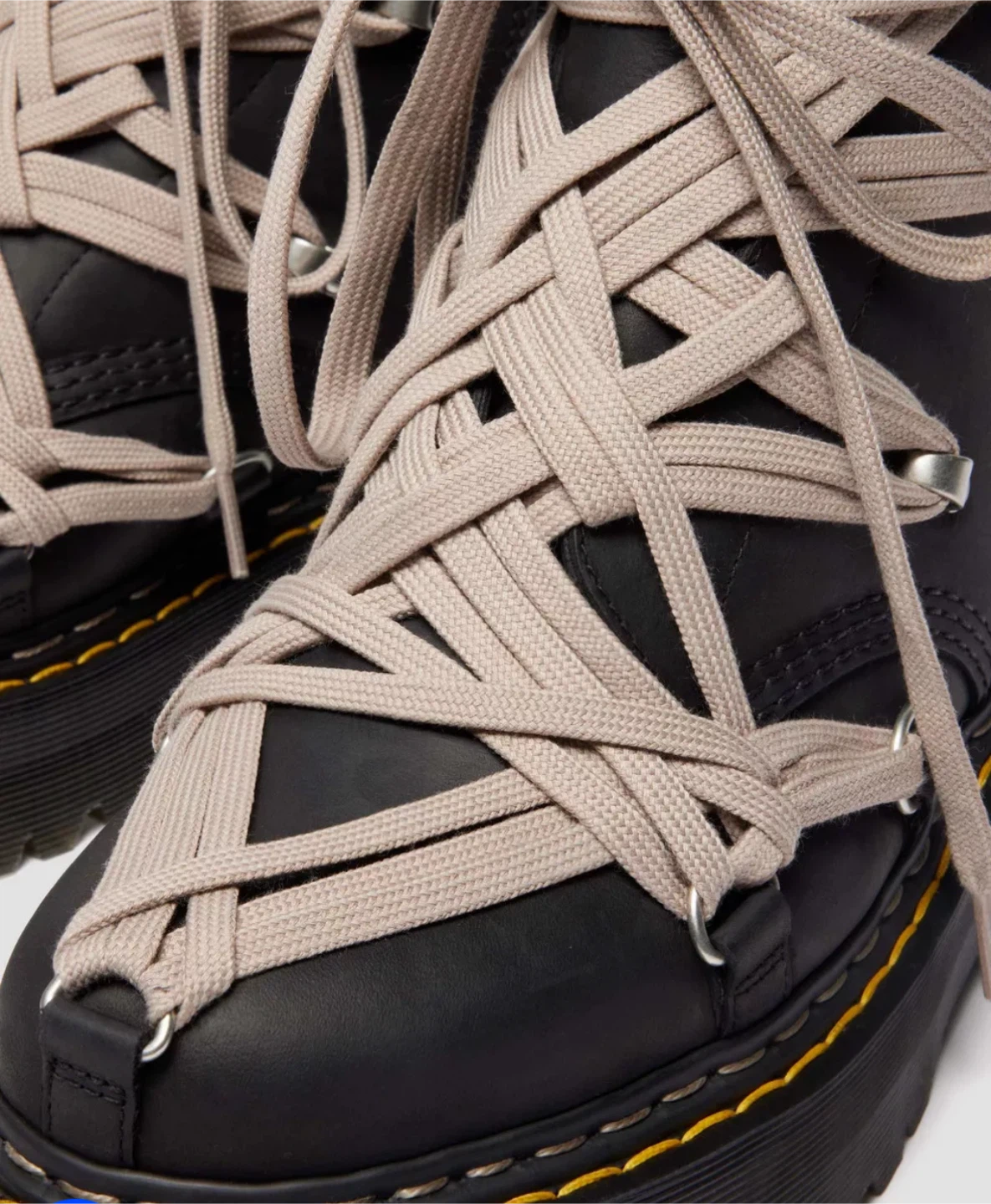 Rick Owens x Dr. Martens 1460 Megalace Quad RO - US 7 women’s - photo 4