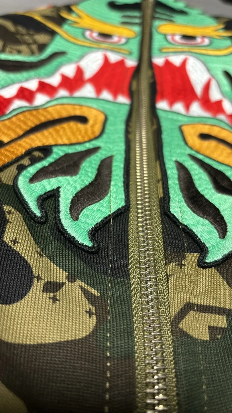 BAPE Camo Shark Full Zip Hoodie image indicator(5)
